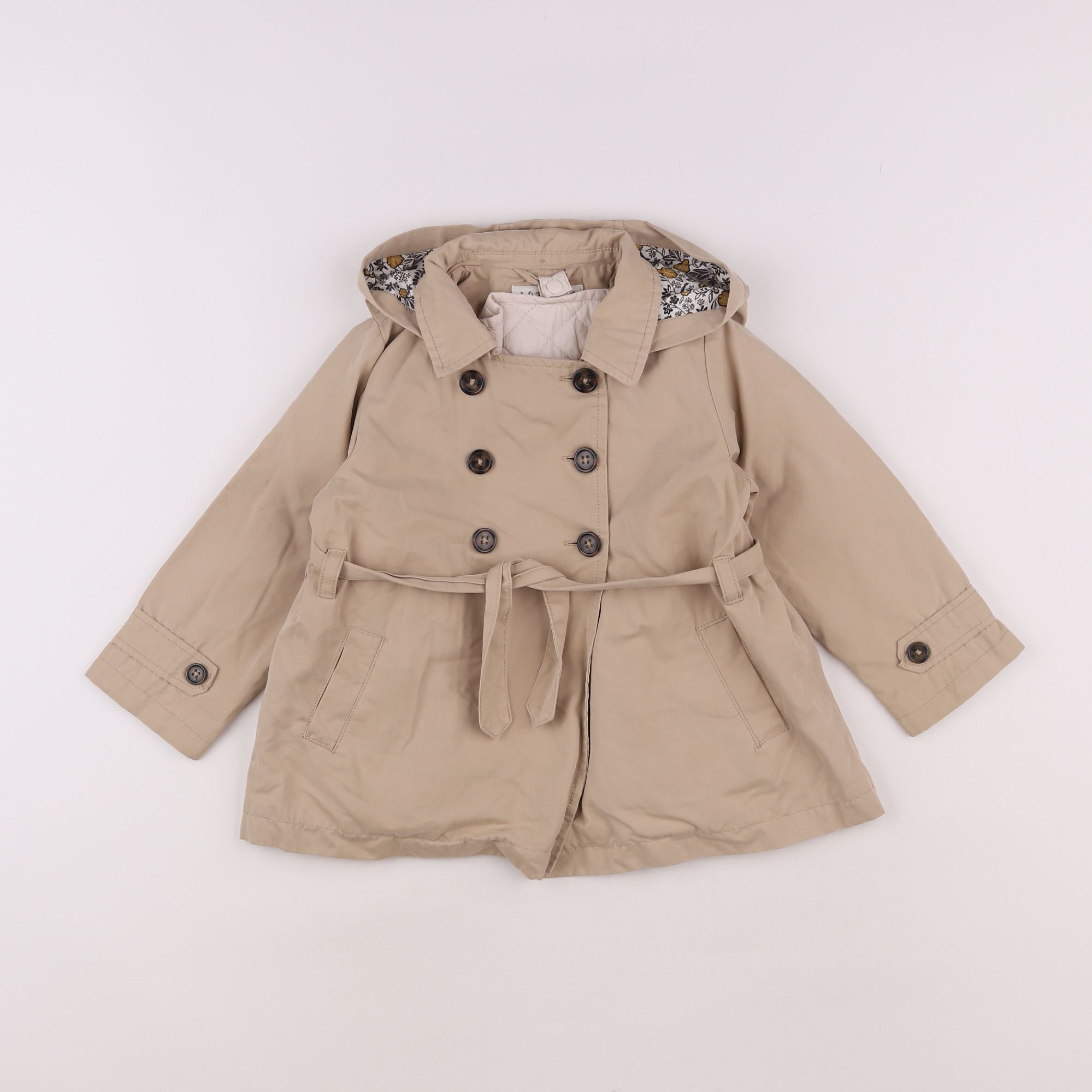 Vertbaudet - trench beige - 3 ans