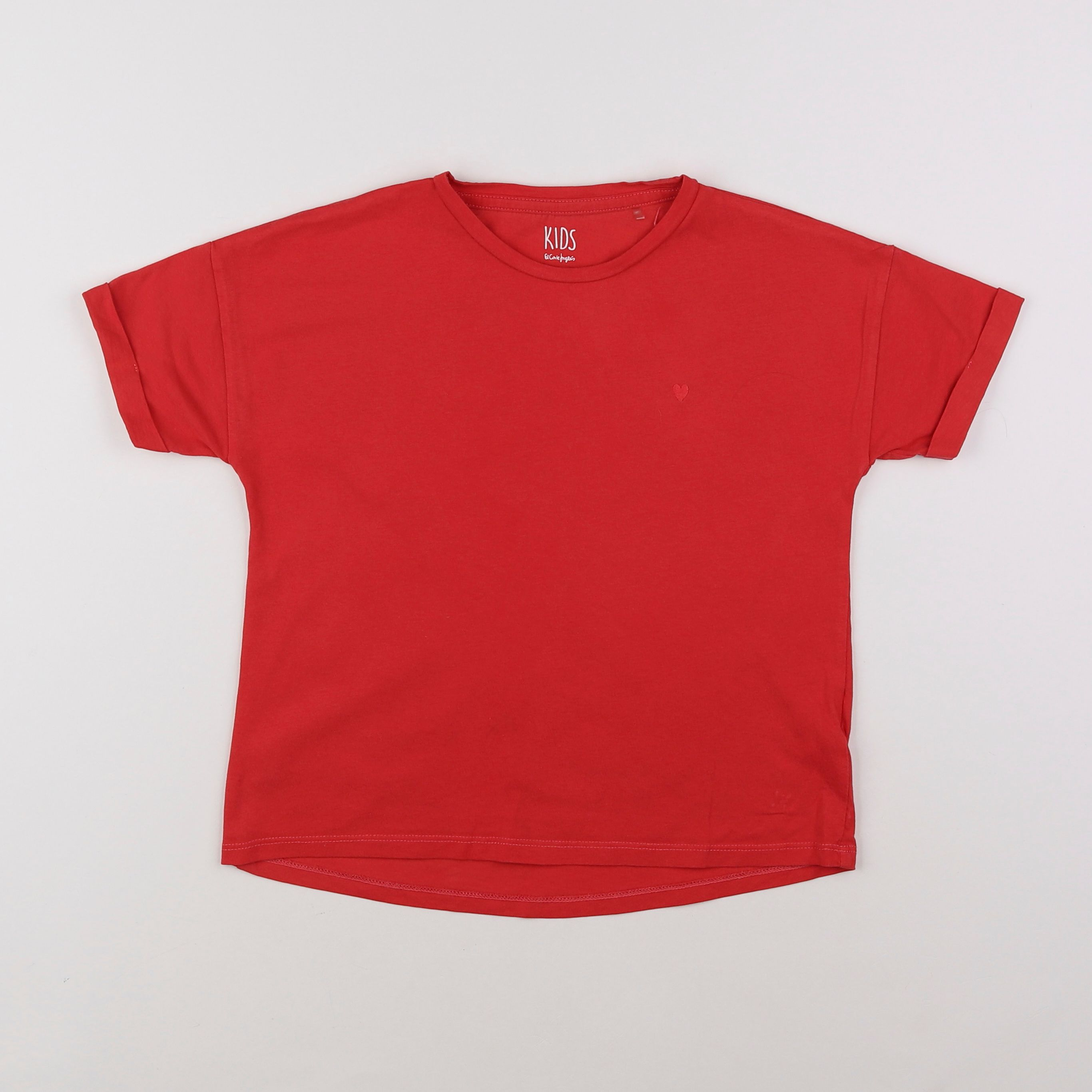 El Corte Inglés  - tee-shirt rouge - 8 ans