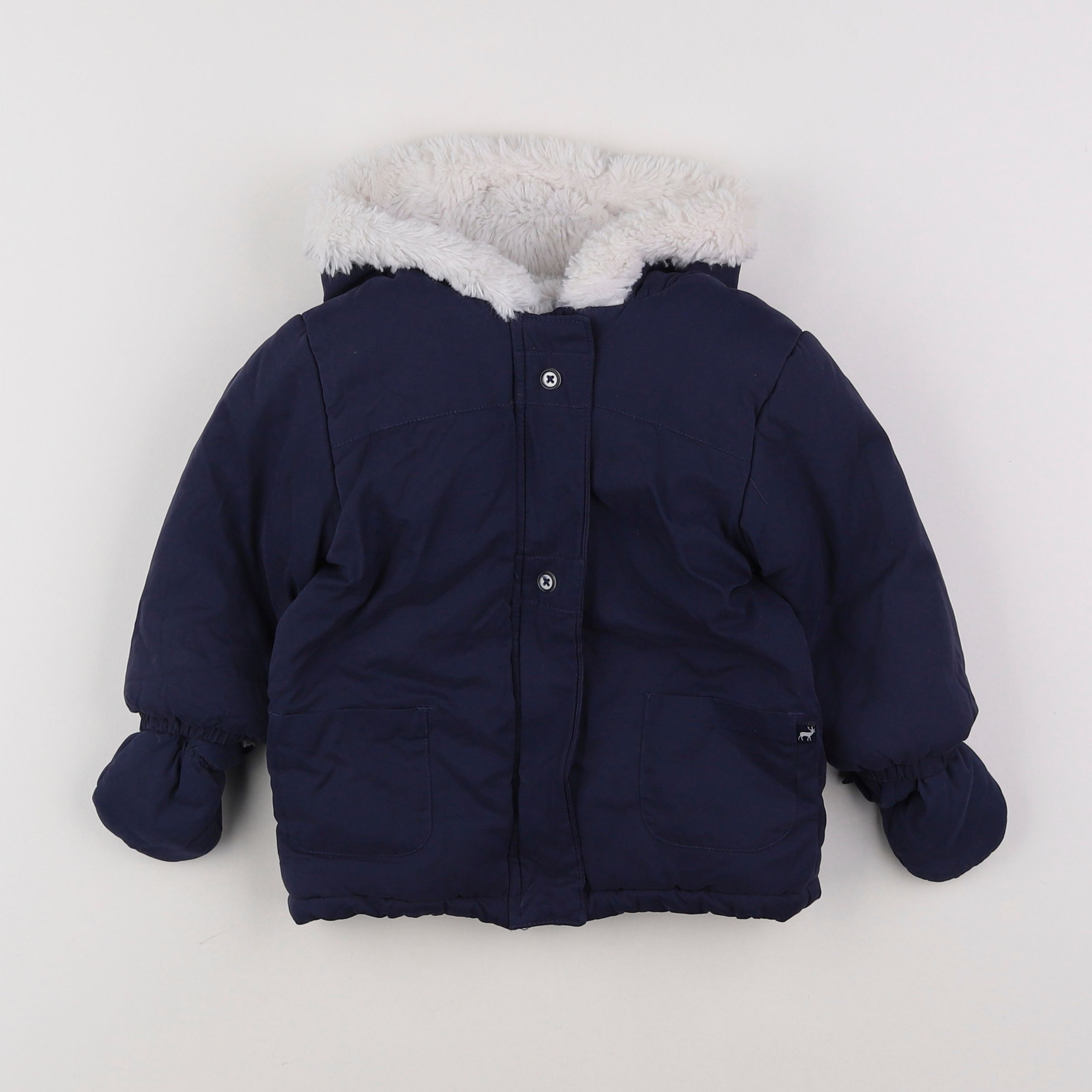 Absorba - parka bleu - 18 mois