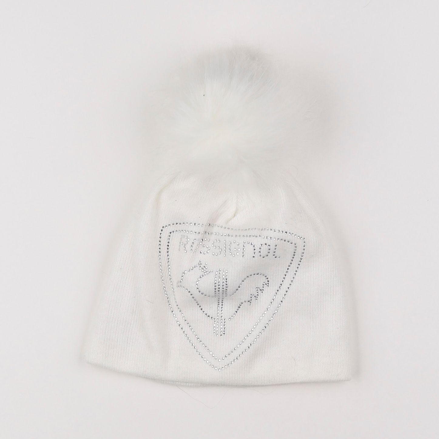 Rossignol - bonnet argent, blanc - 6/9 ans