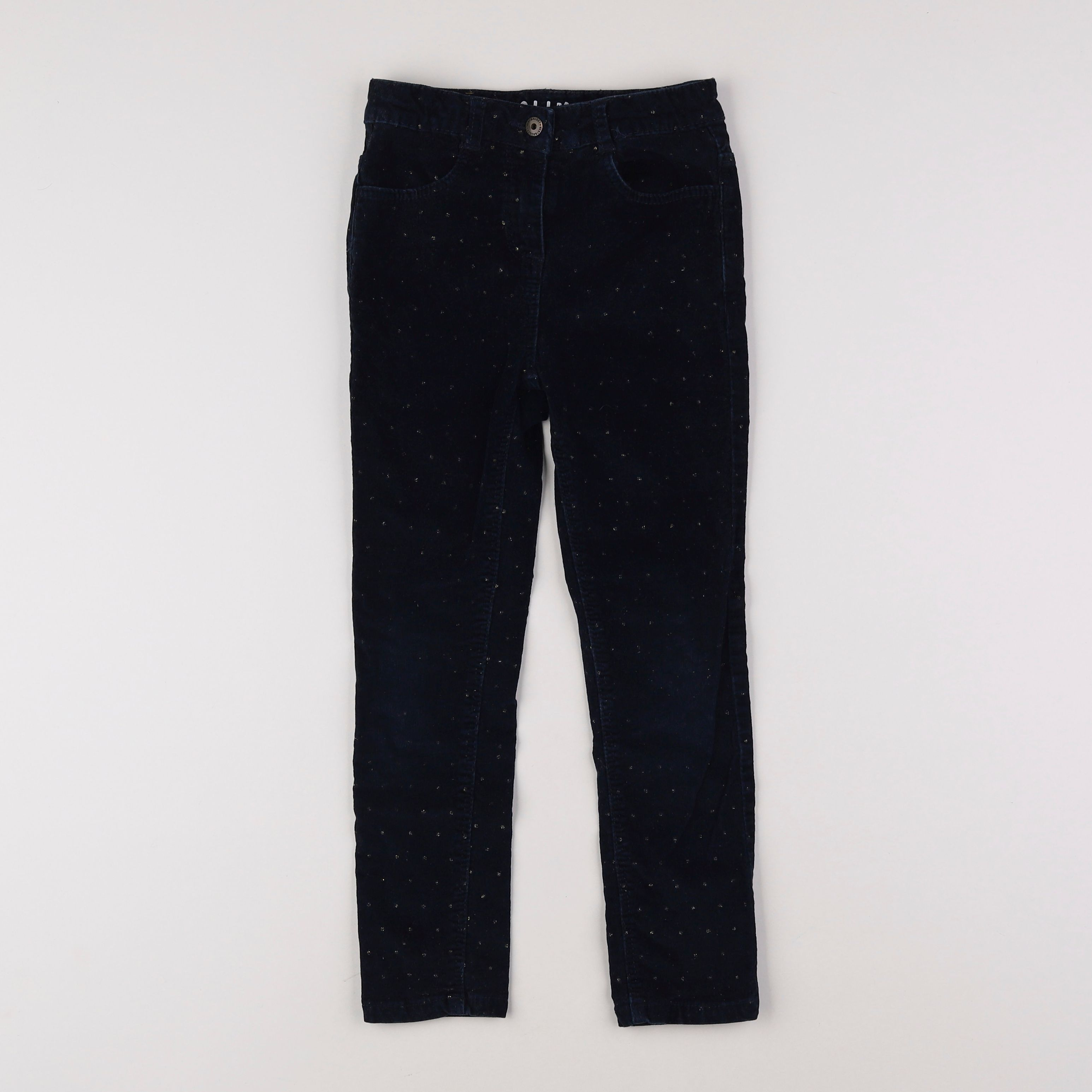 Vertbaudet - pantalon bleu - 7 ans