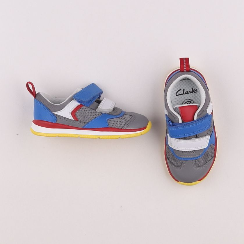 Clarks - baskets multicolore - pointure 