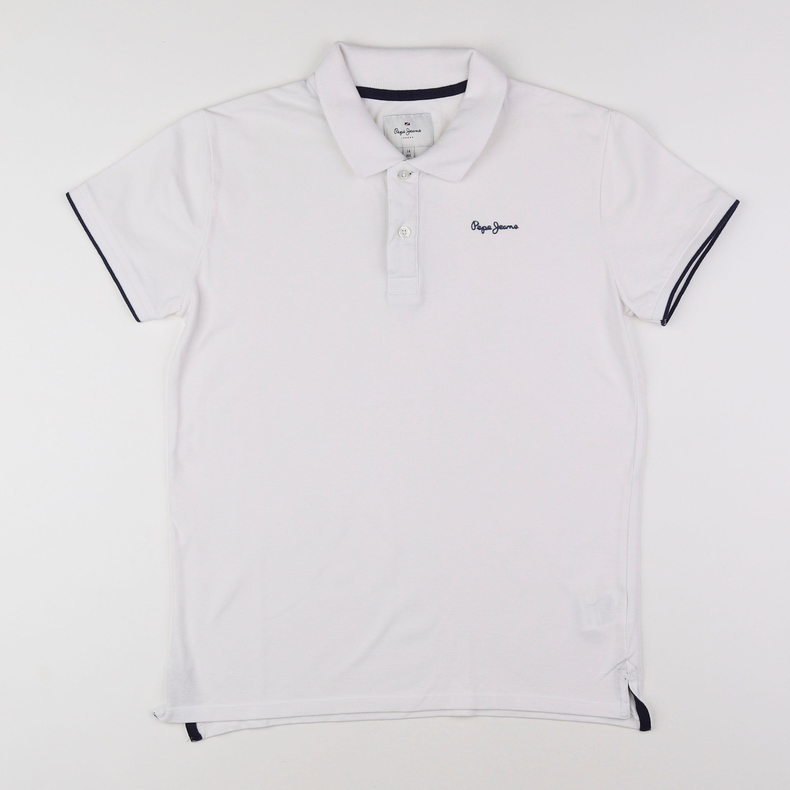 Pepe Jeans - polo blanc - 14 ans