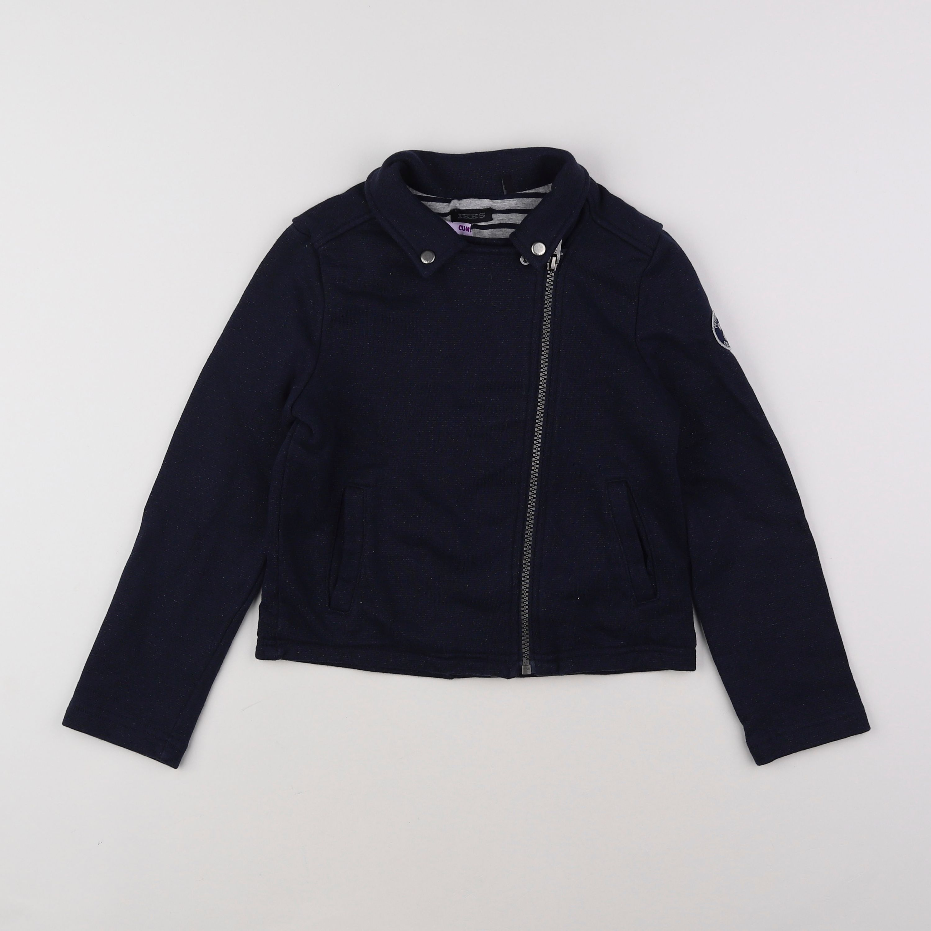 IKKS - veste bleu - 8 ans