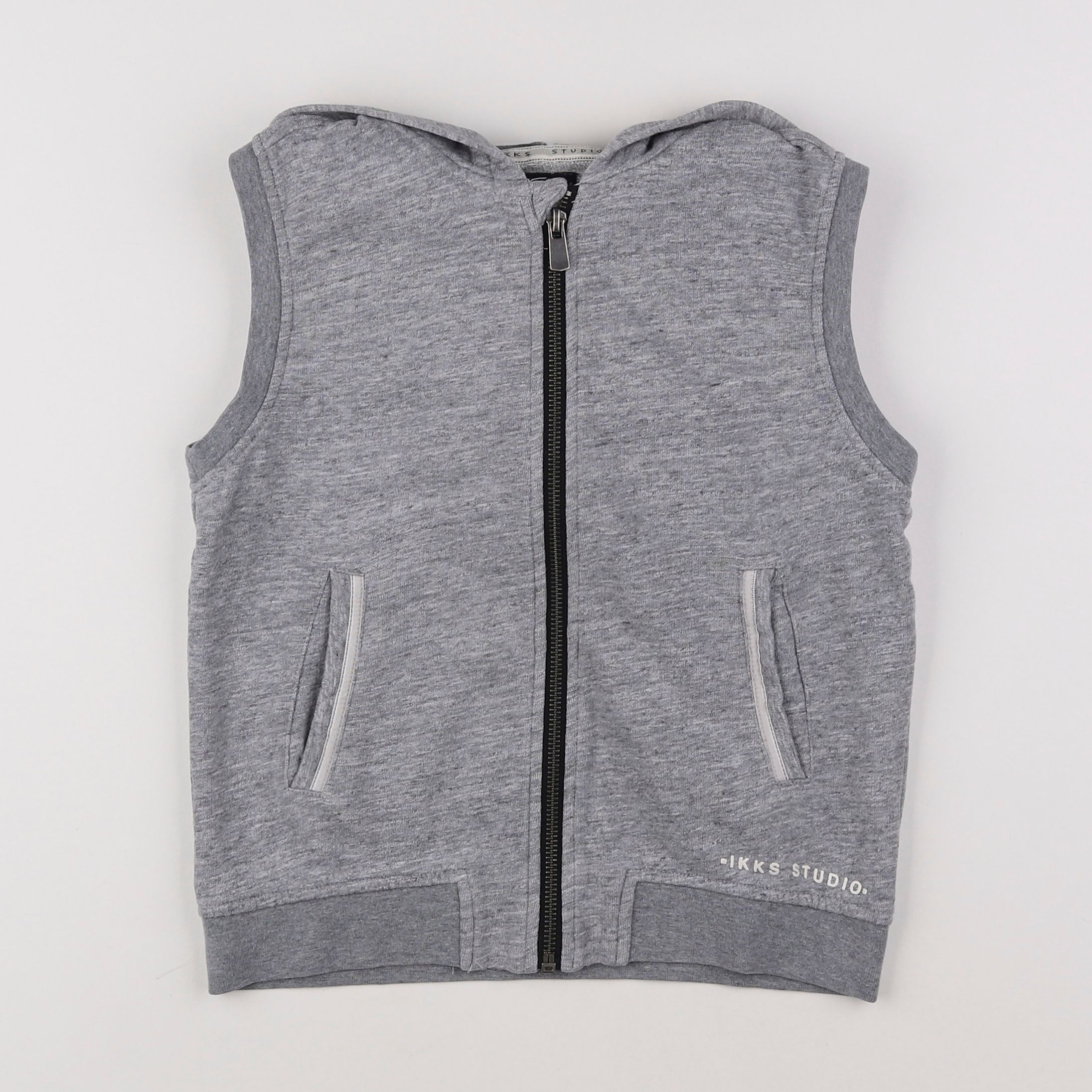 IKKS - sweat gris - 6 ans