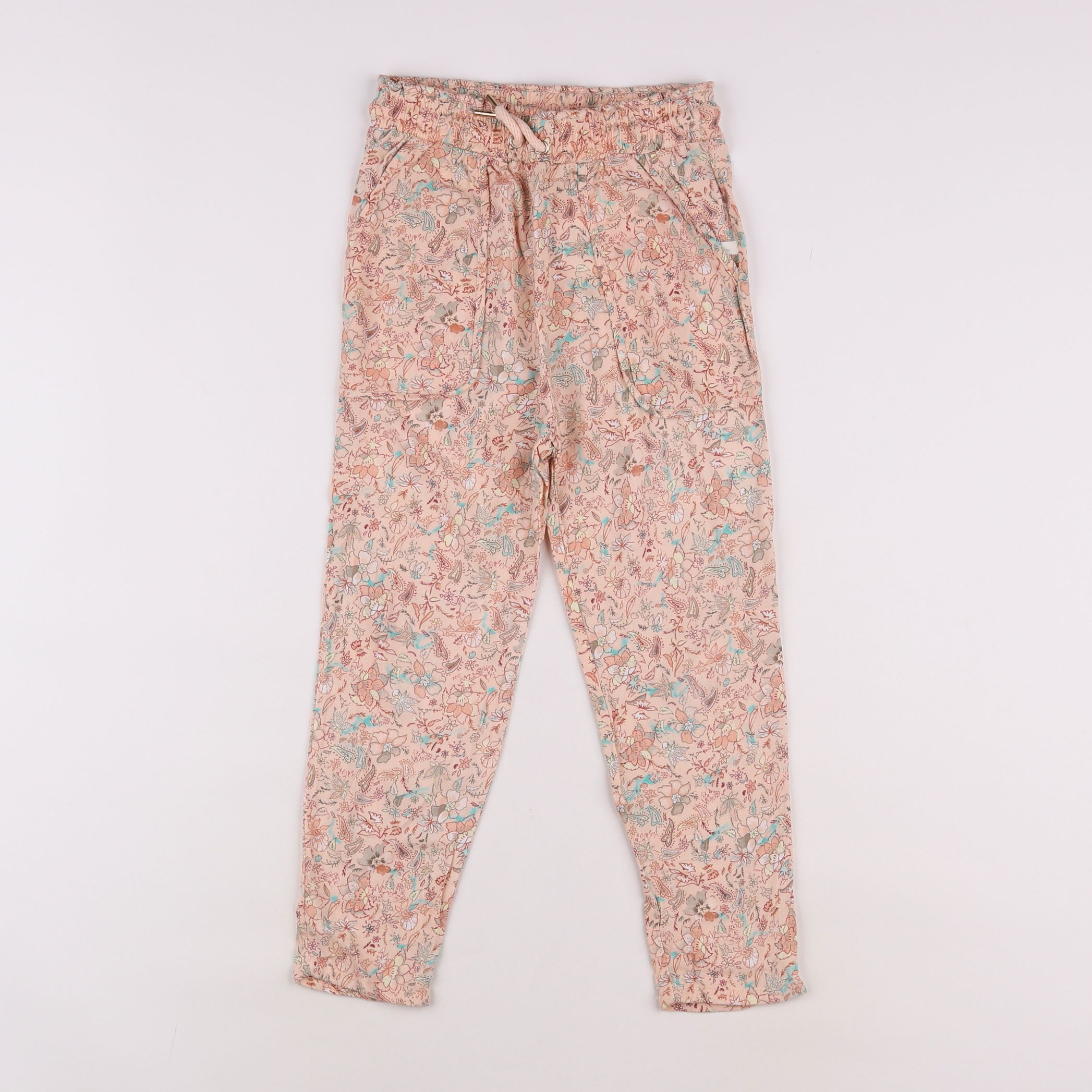 IKKS - pantalon rose - 7 ans