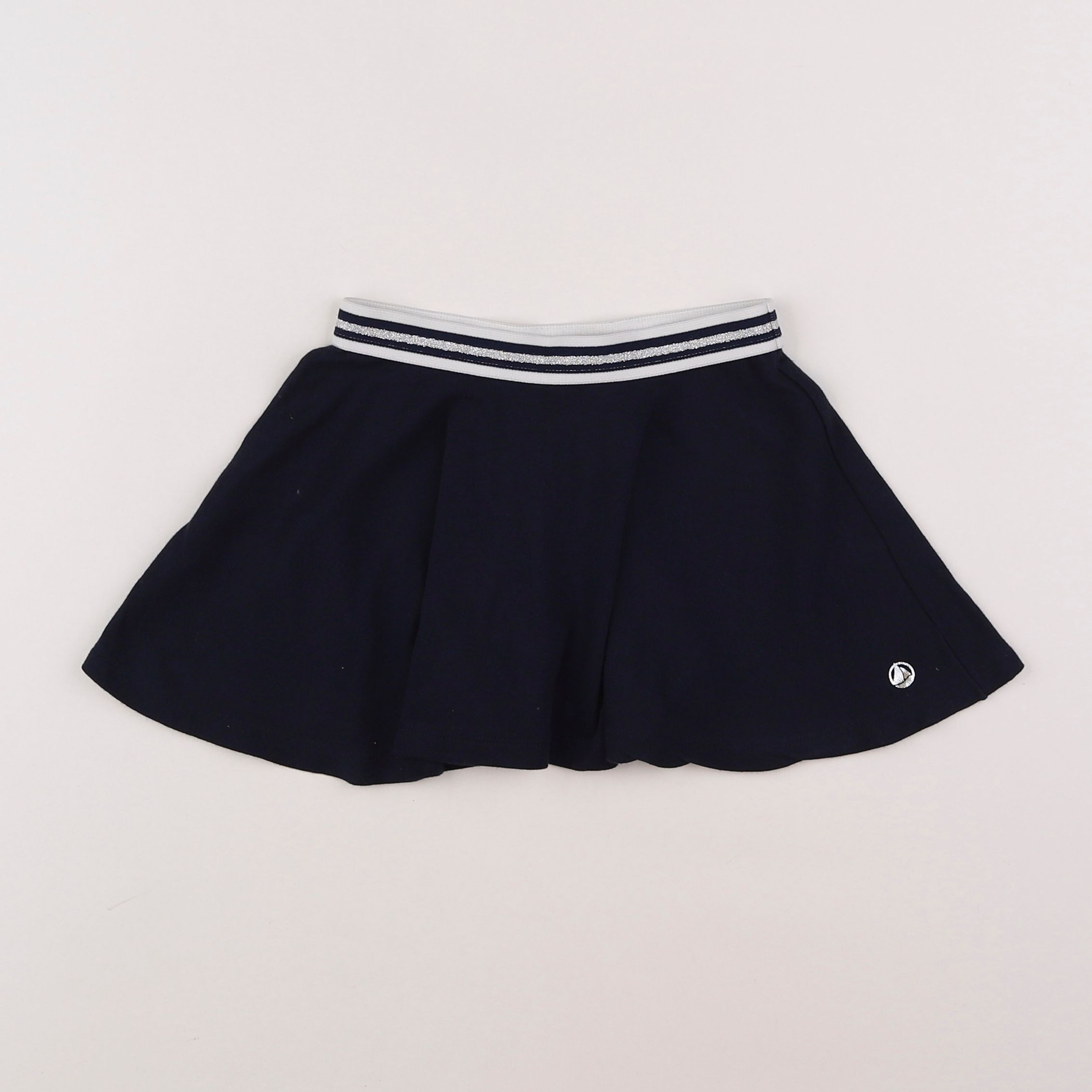 Petit Bateau - jupe bleu - 4 ans