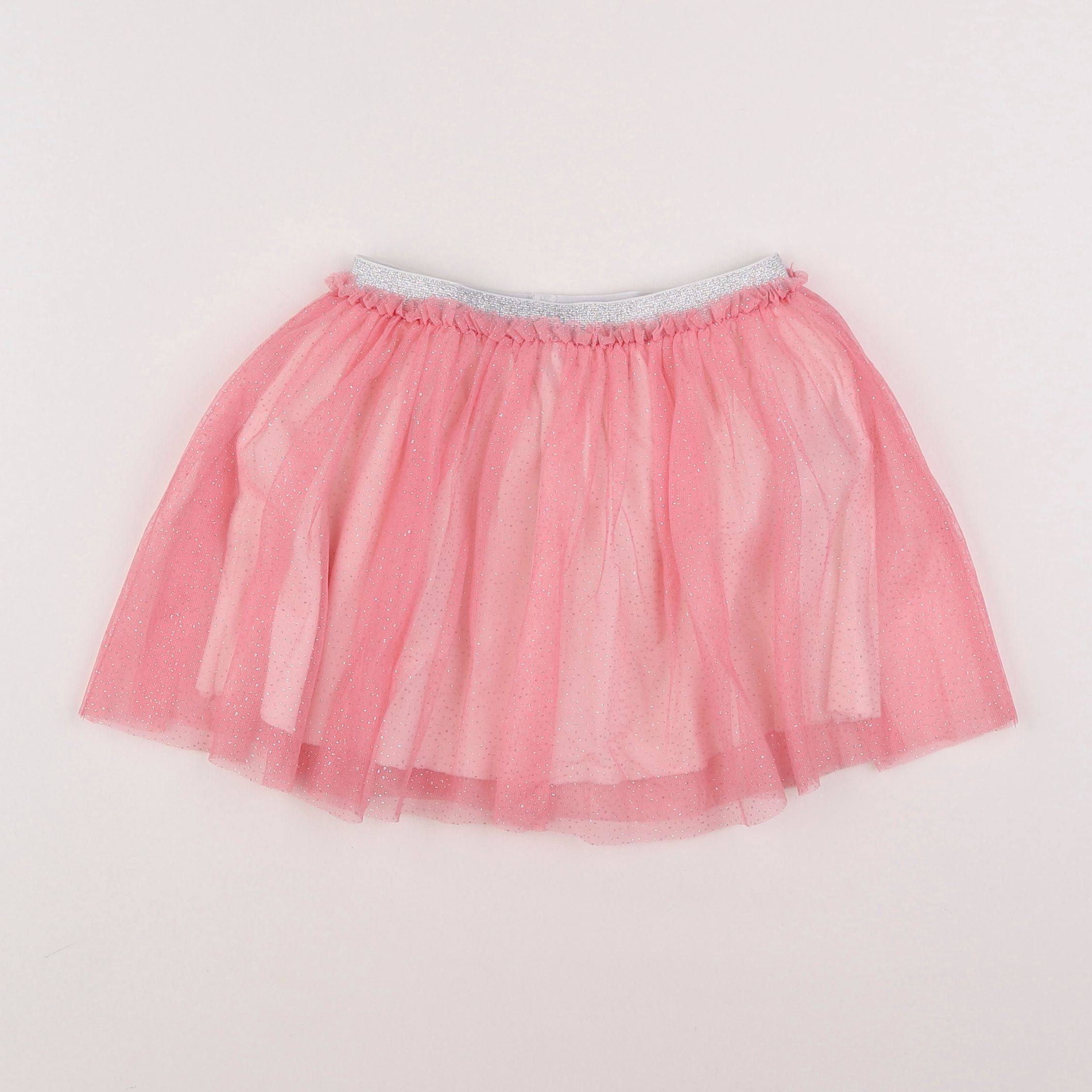 Petit Bateau - jupe rose, or - 4 ans