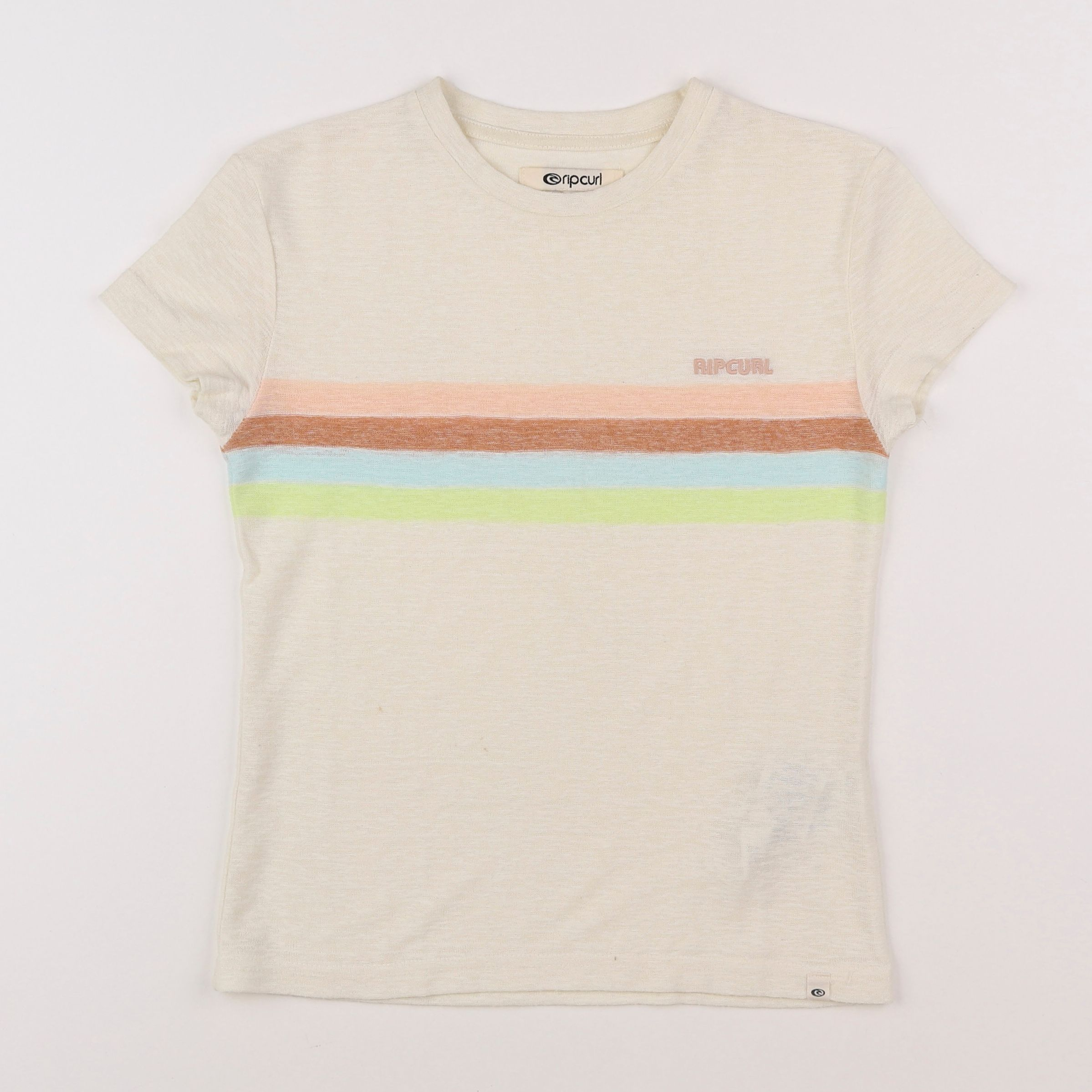 Rip curl - tee-shirt beige - 10 ans