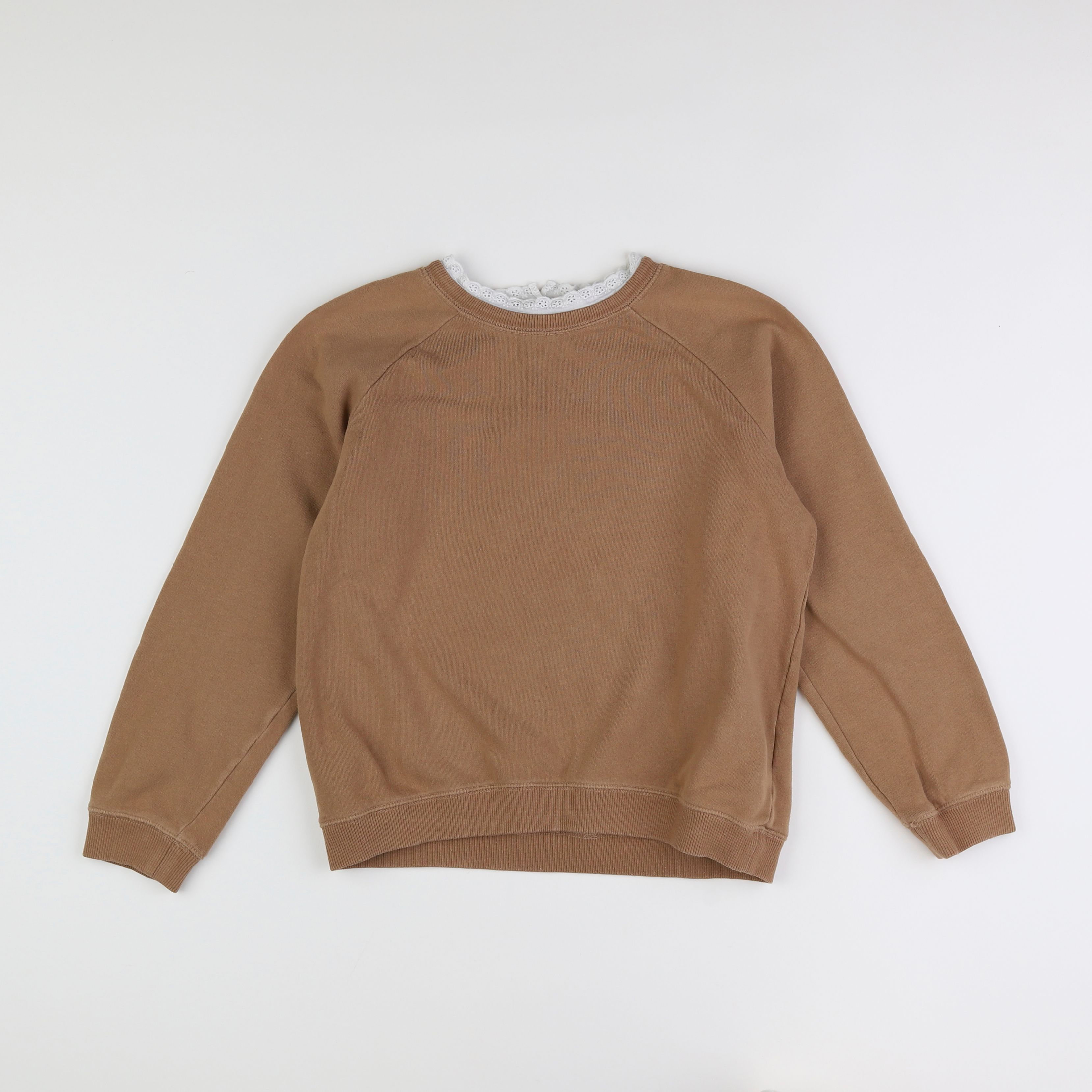 Bonton - sweat marron - 12 ans