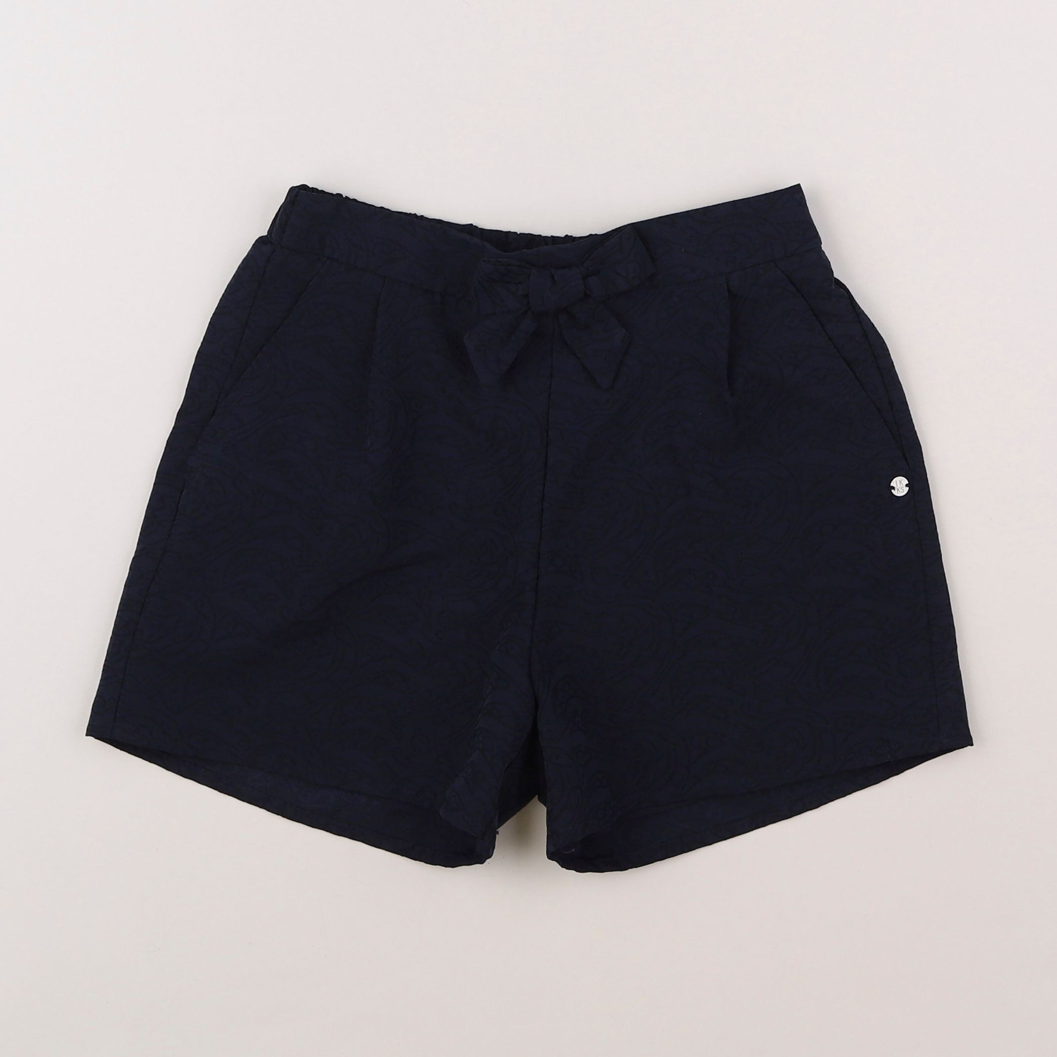 IKKS - short bleu - 8 ans