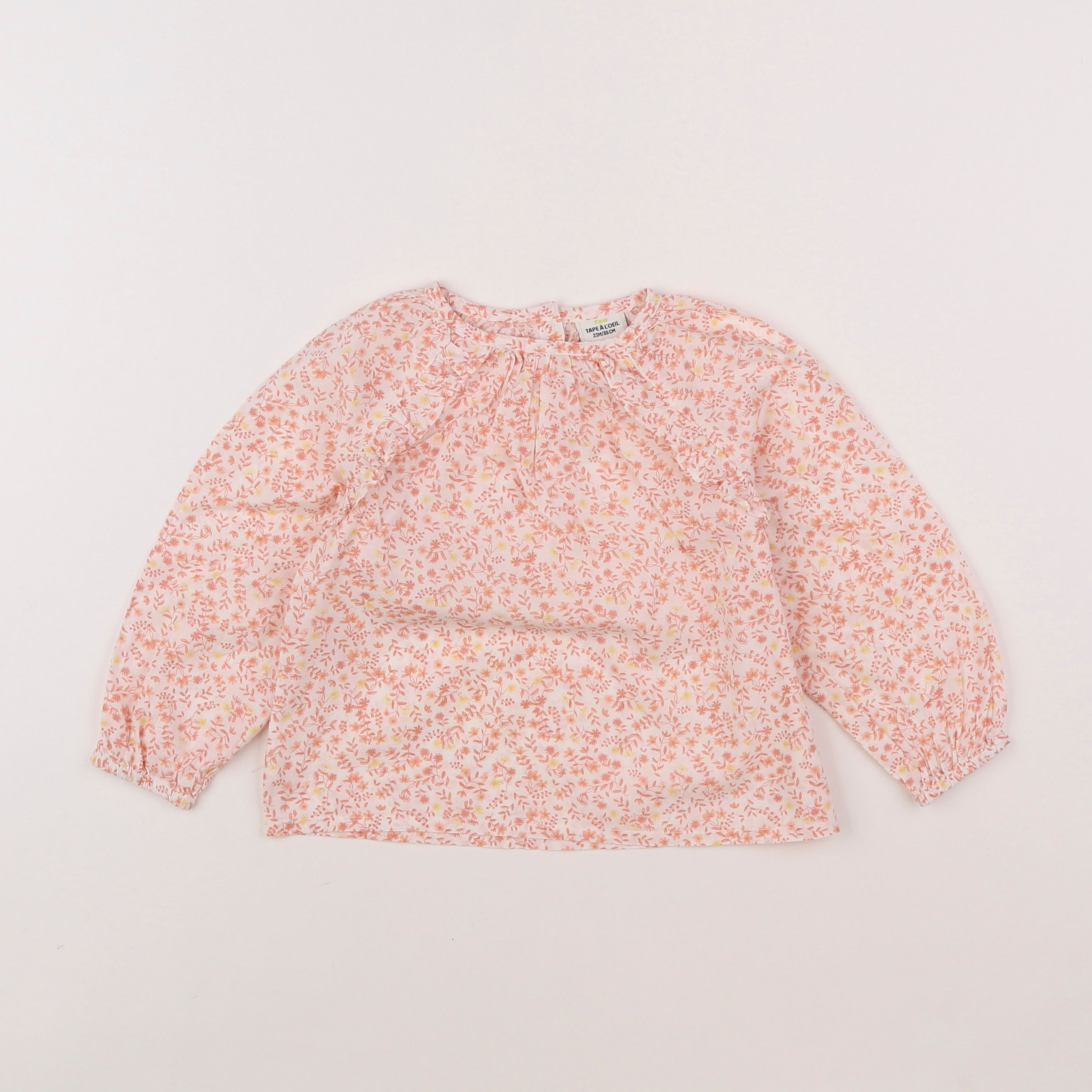 Tape à l'oeil - blouse rose - 2 ans