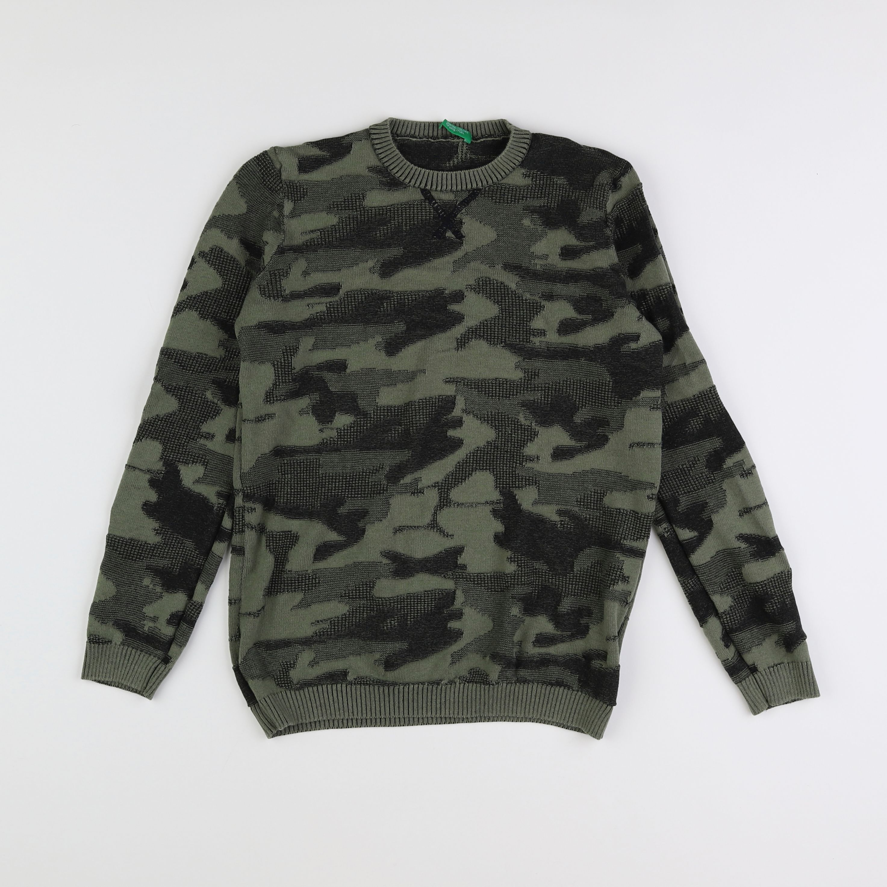 Benetton - pull vert - 10/12 ans