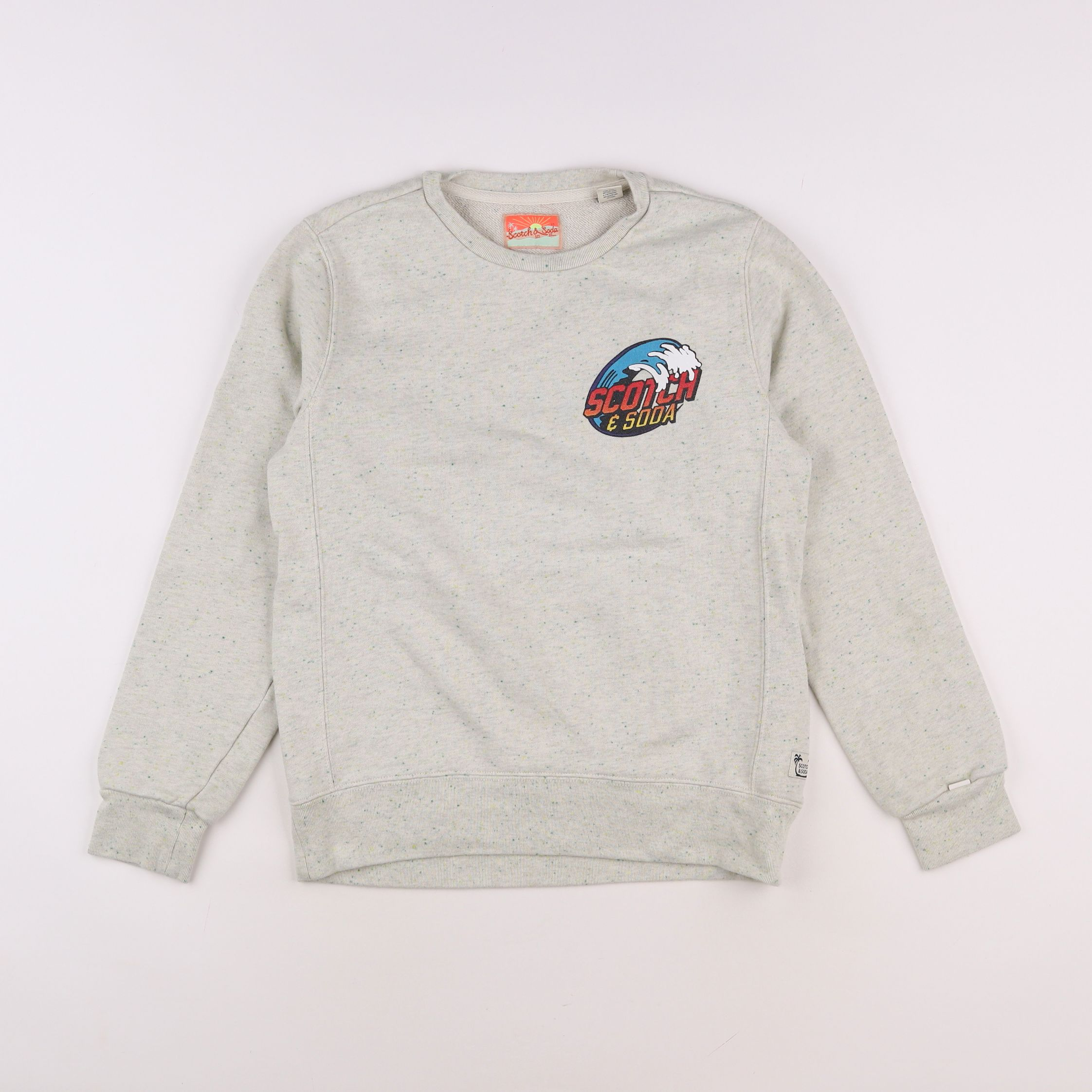 Scotch & Soda - sweat gris - 10 ans