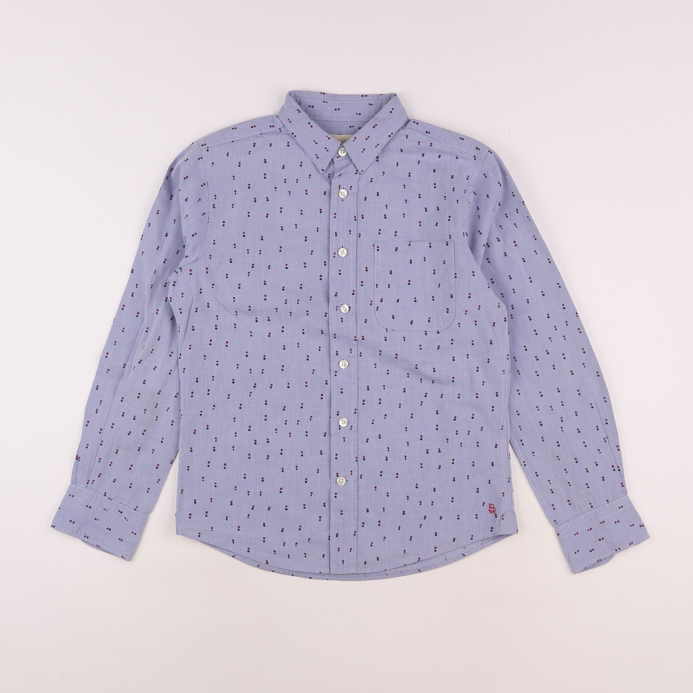 Bellerose - chemise bleu - 10 ans