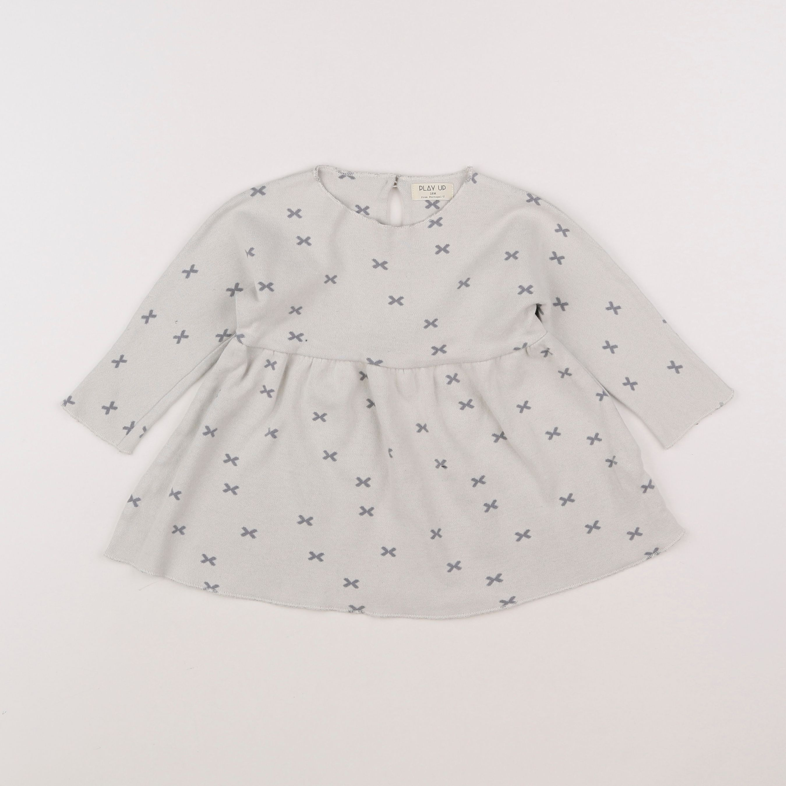 Play Up - robe gris - 18 mois