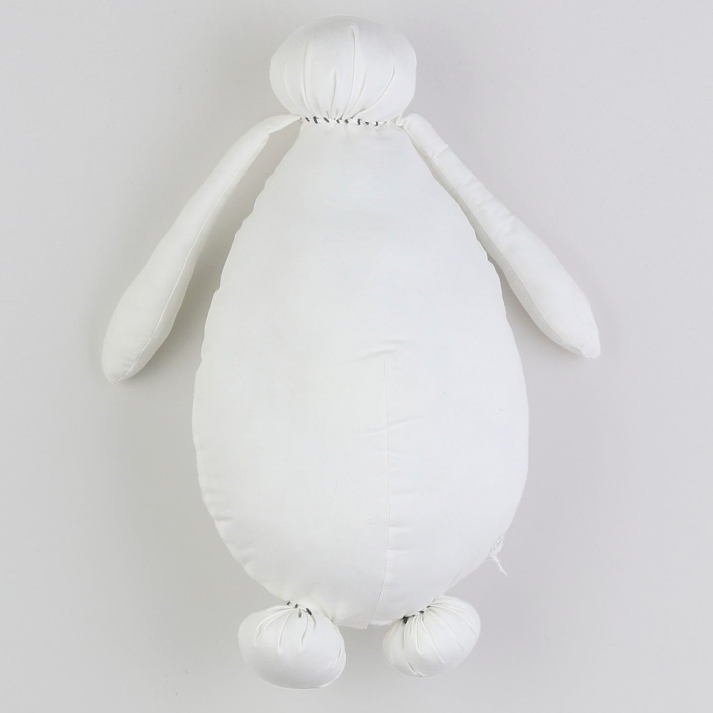 Pigmée - poupée blanche fils gris - 38 cm