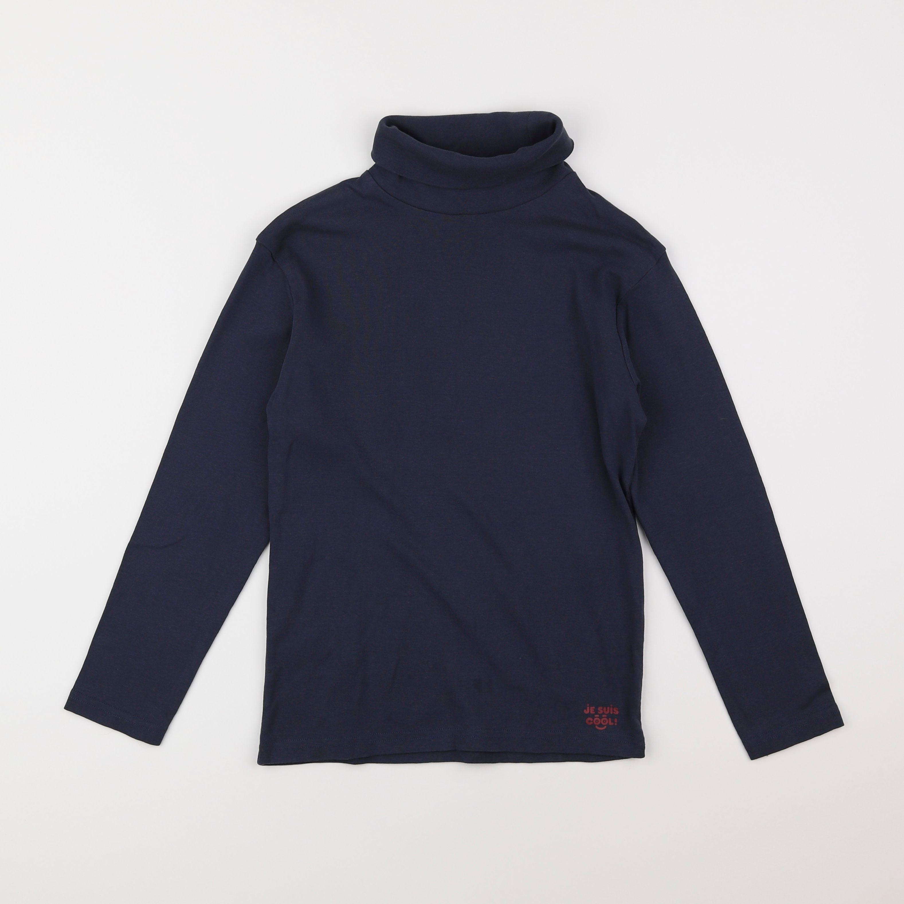 Vertbaudet - sous-pull bleu - 10 ans