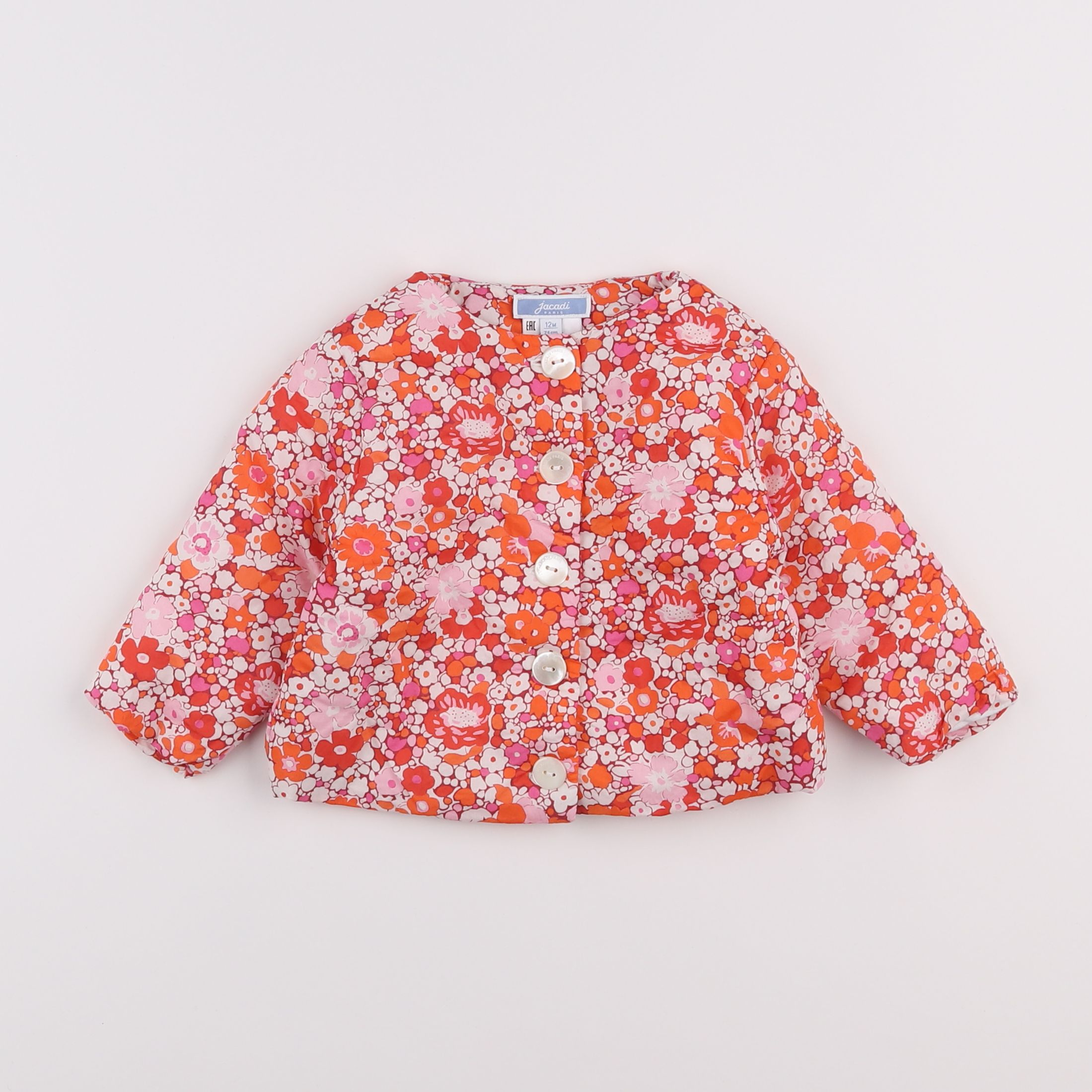 Jacadi - veste multicolore - 12 mois