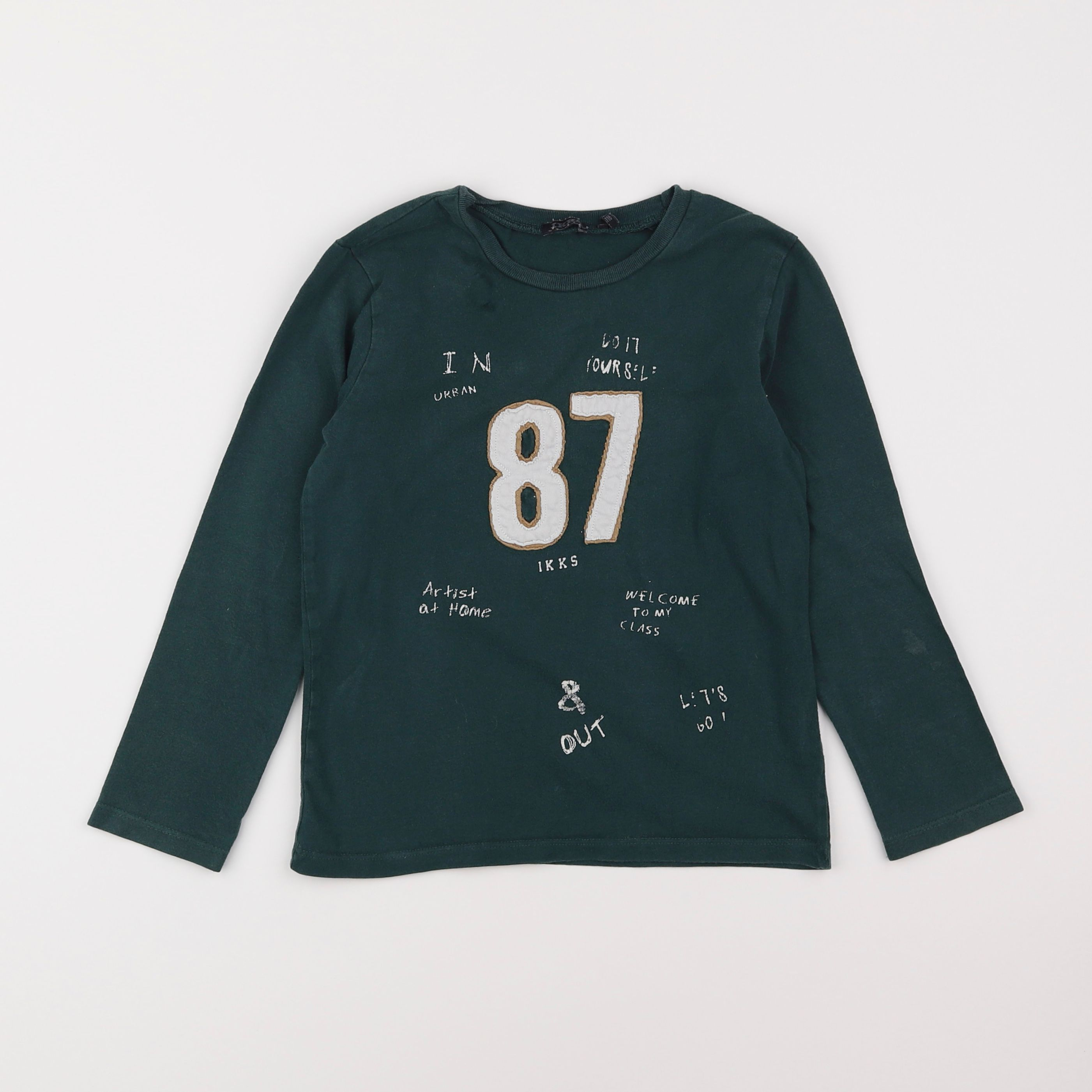 IKKS - tee-shirt vert - 6 ans