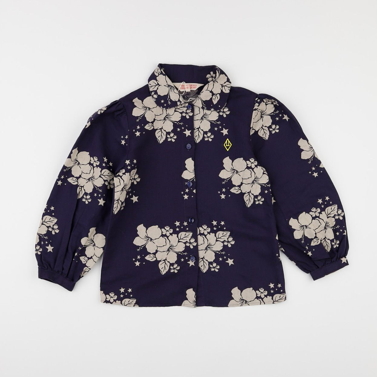 The animals observatory - blouse bleu - 8 ans