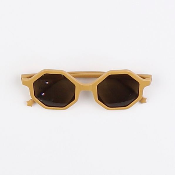 YEYE - lunettes de soleil jaune moutarde - 2/7 ans