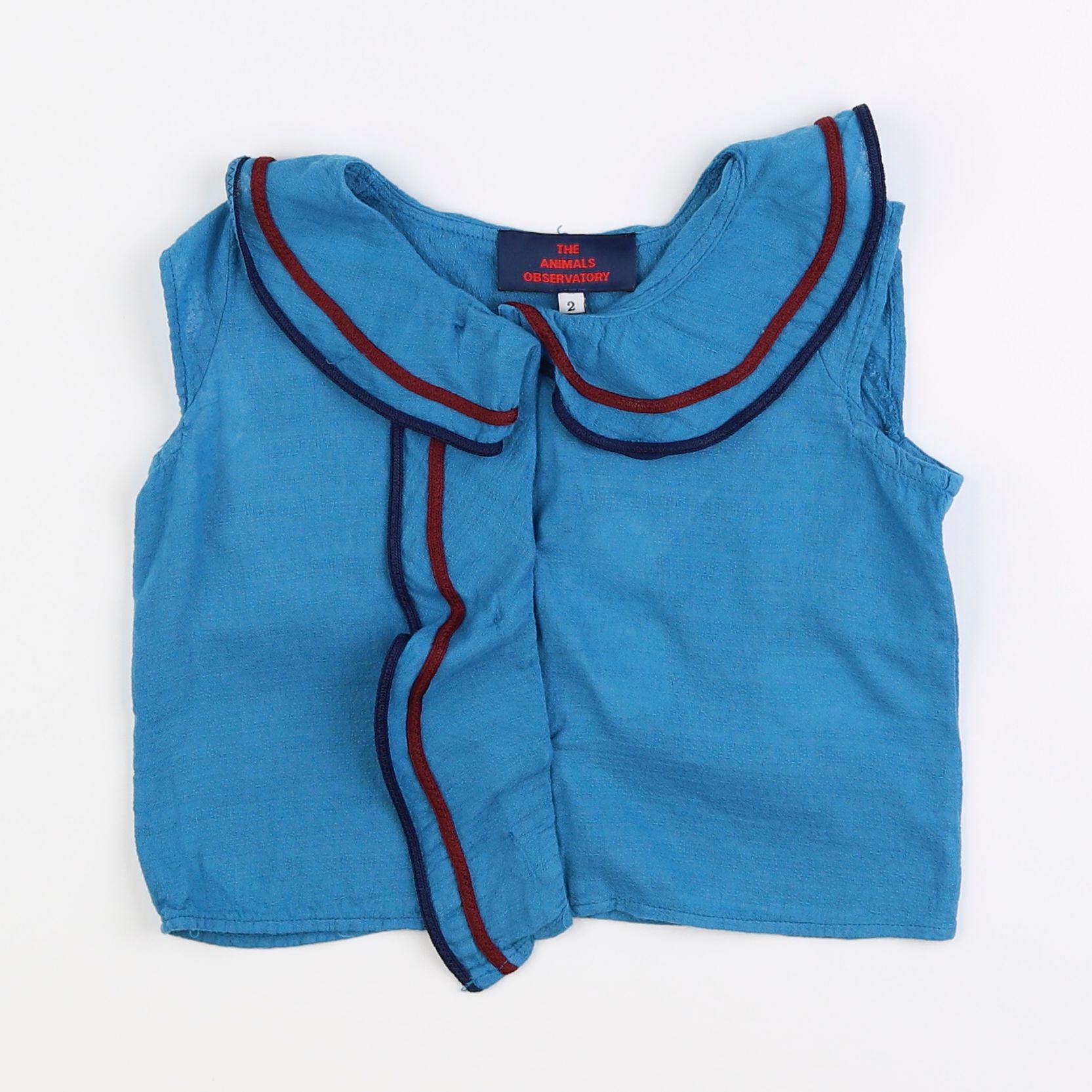 The animals observatory - blouse bleu - 2 ans