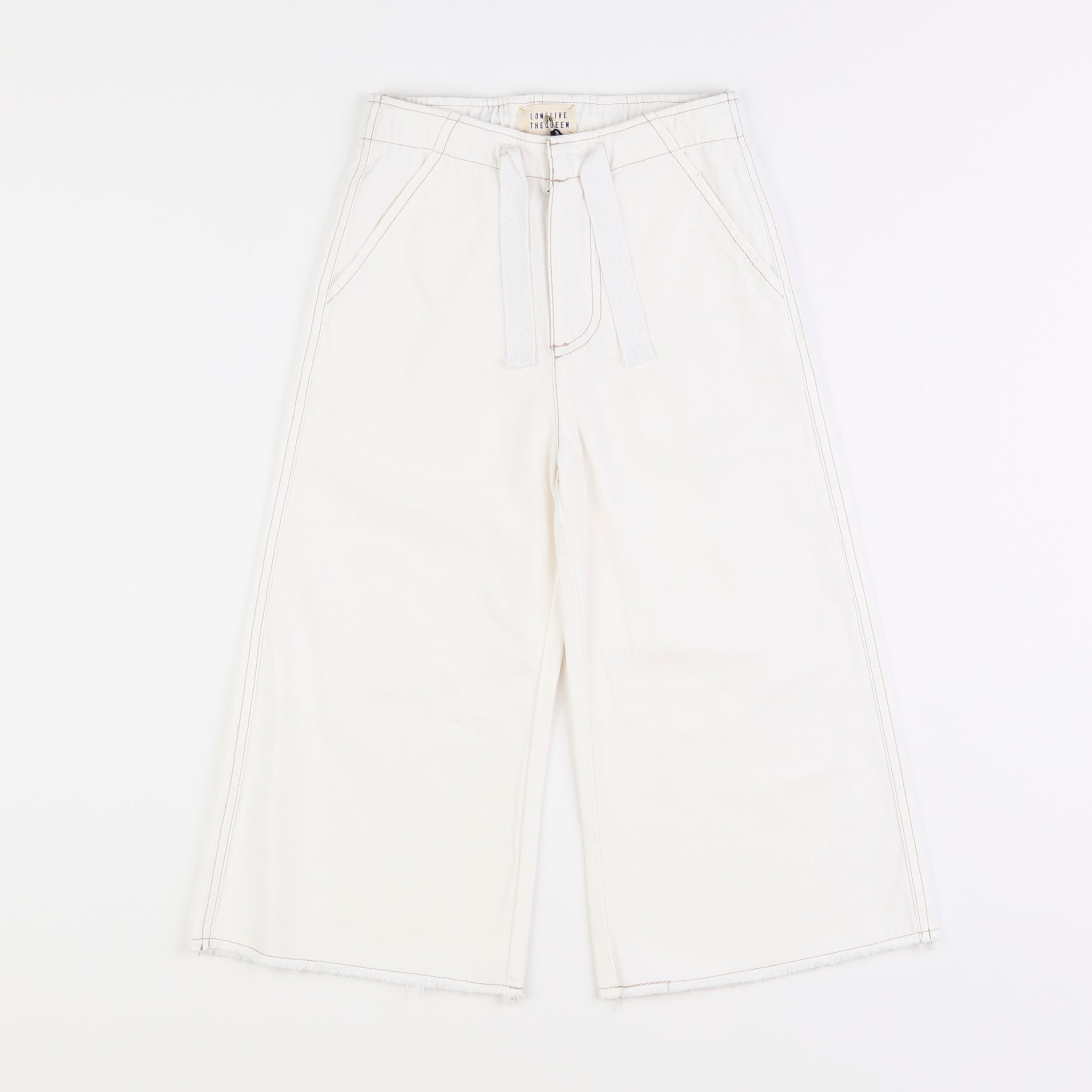 Longlivethequeen - pantalon blanc - 6 ans