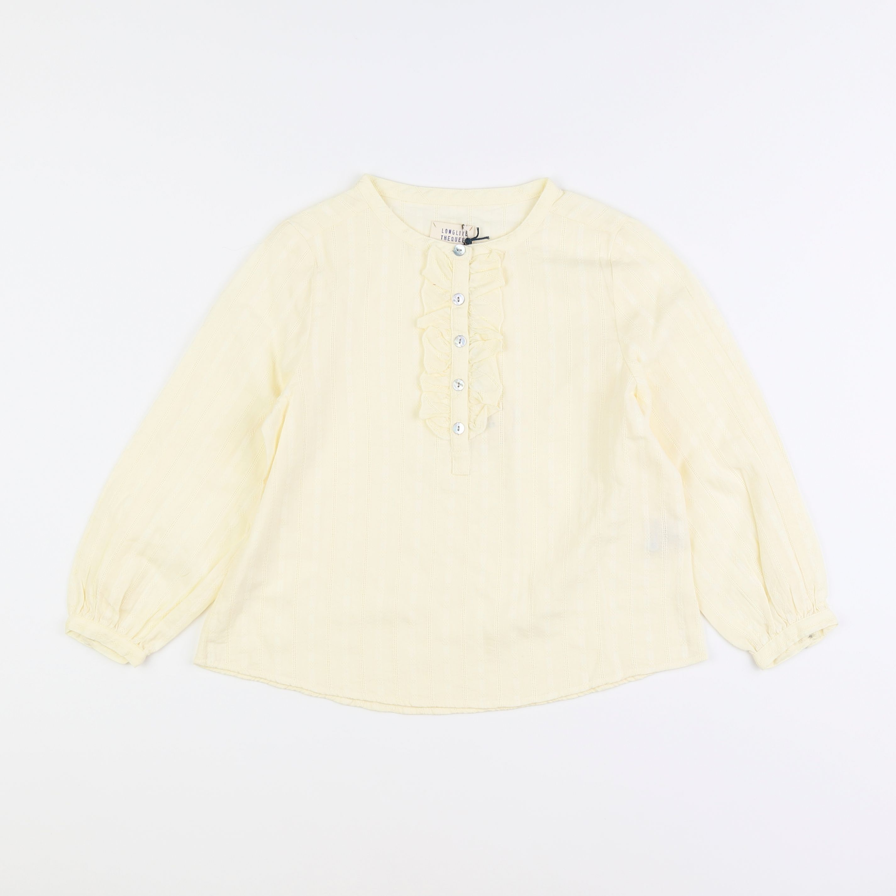 Longlivethequeen - blouse beige - 6 ans