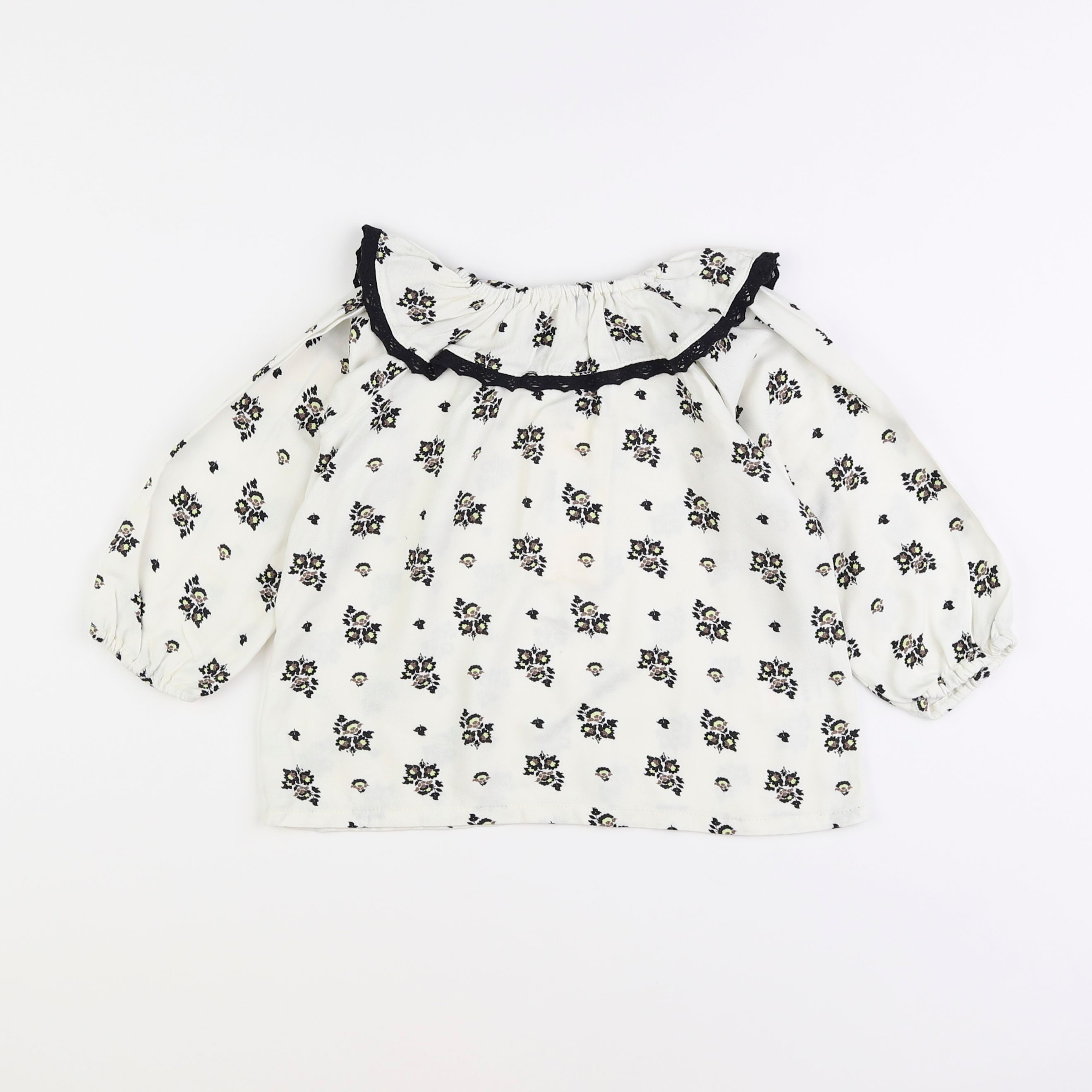 Frangin Frangine - blouse blanc - 4 ans