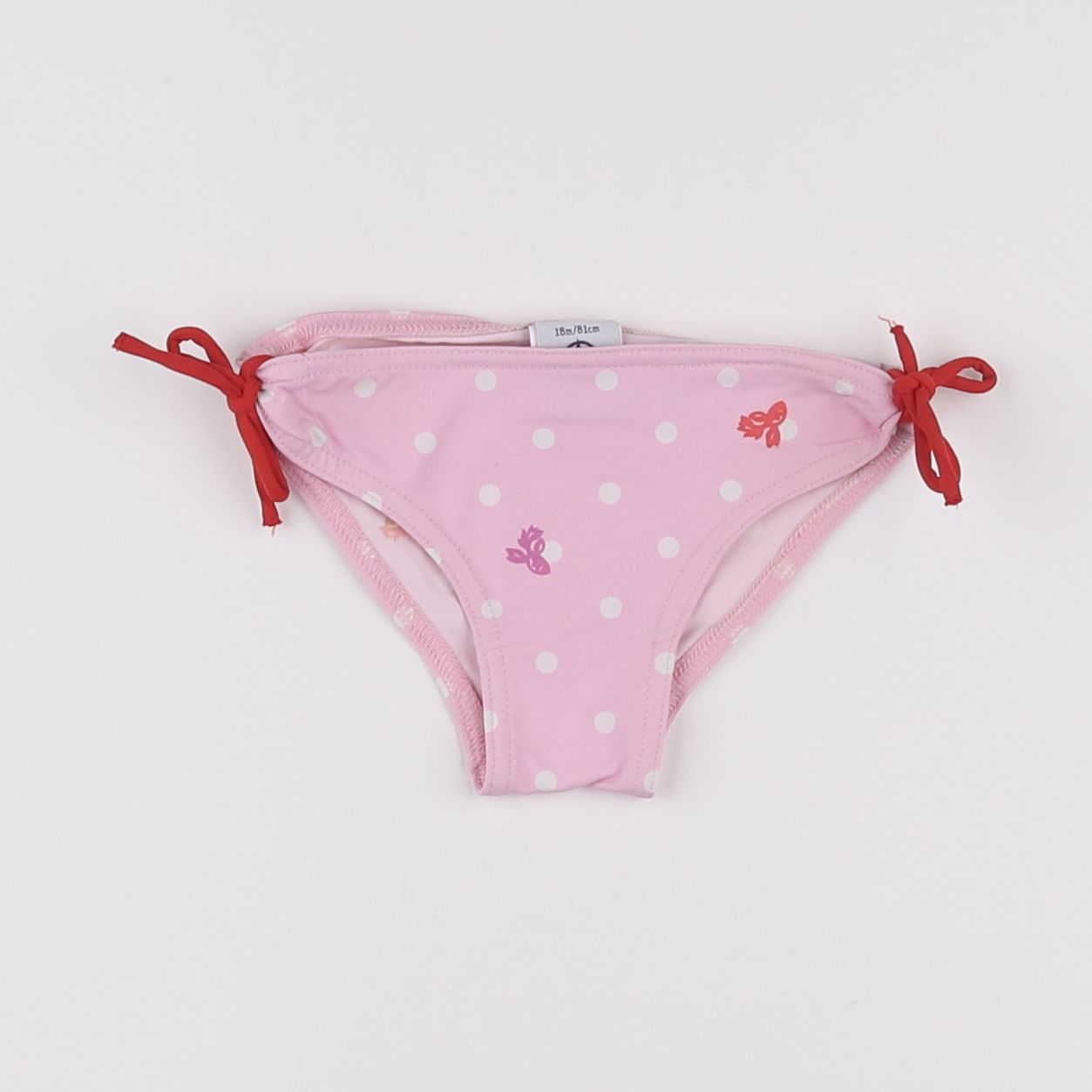 Petit Bateau - maillot de bain rose - 18 mois