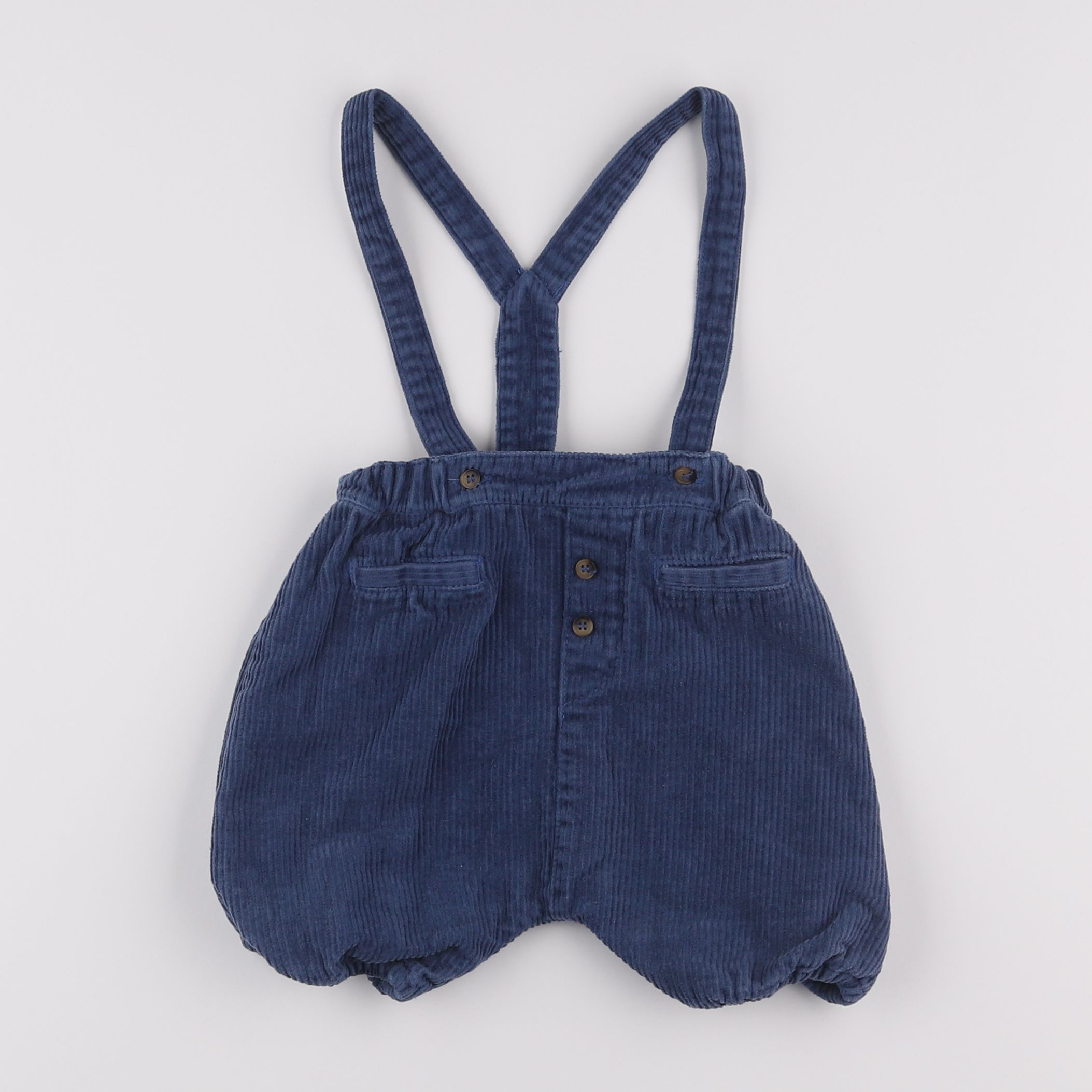 Boutchou - short bleu - 12 mois