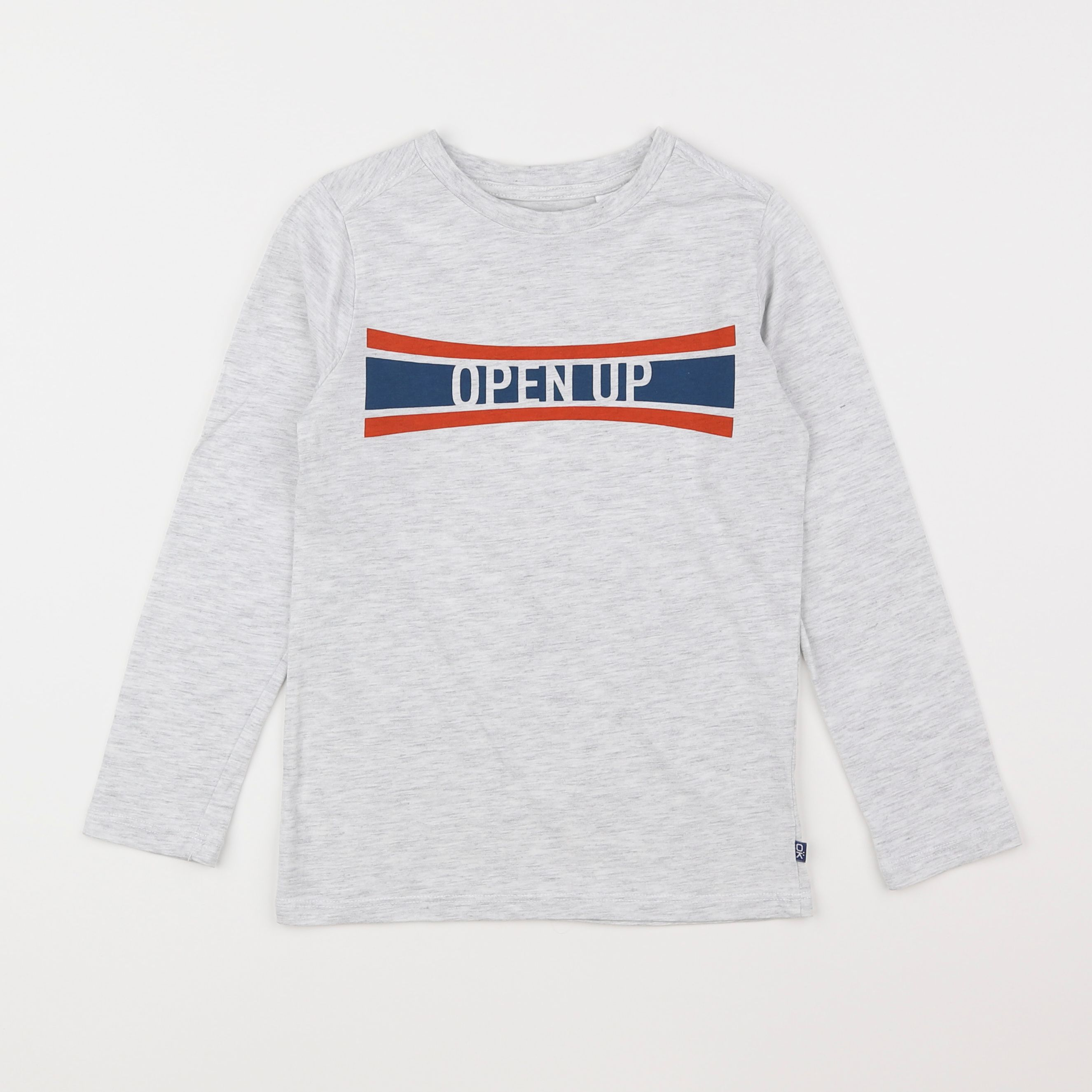 Okaidi - tee-shirt gris - 6 ans