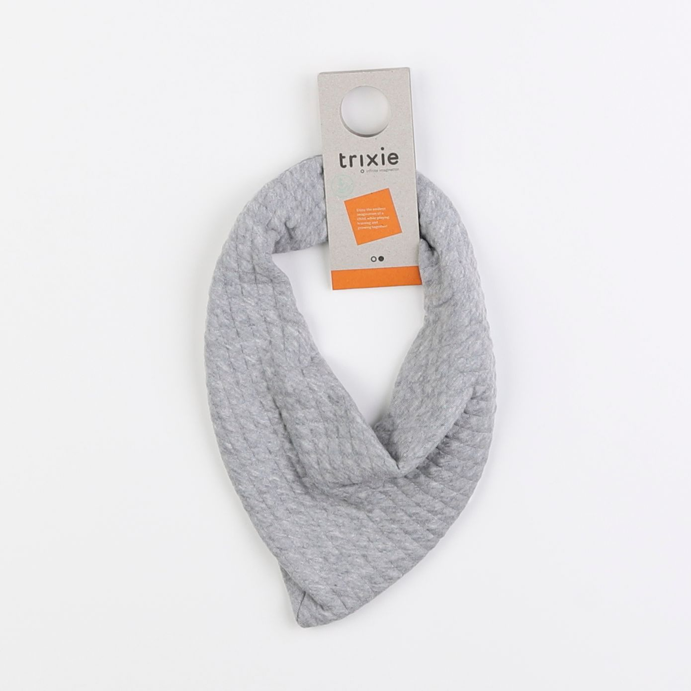 Trixie - bavoir gris - 