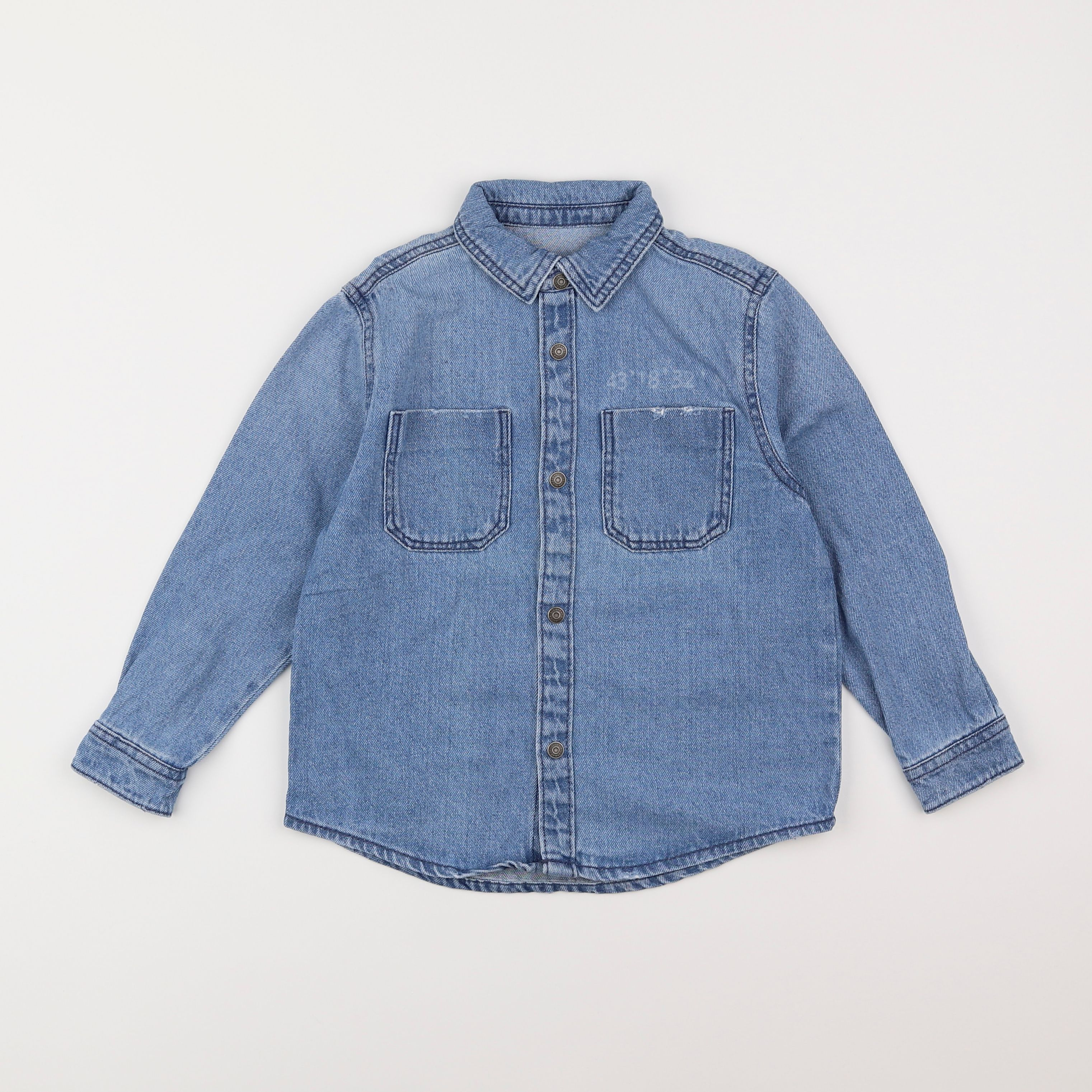 Zara - chemise bleu - 6 ans