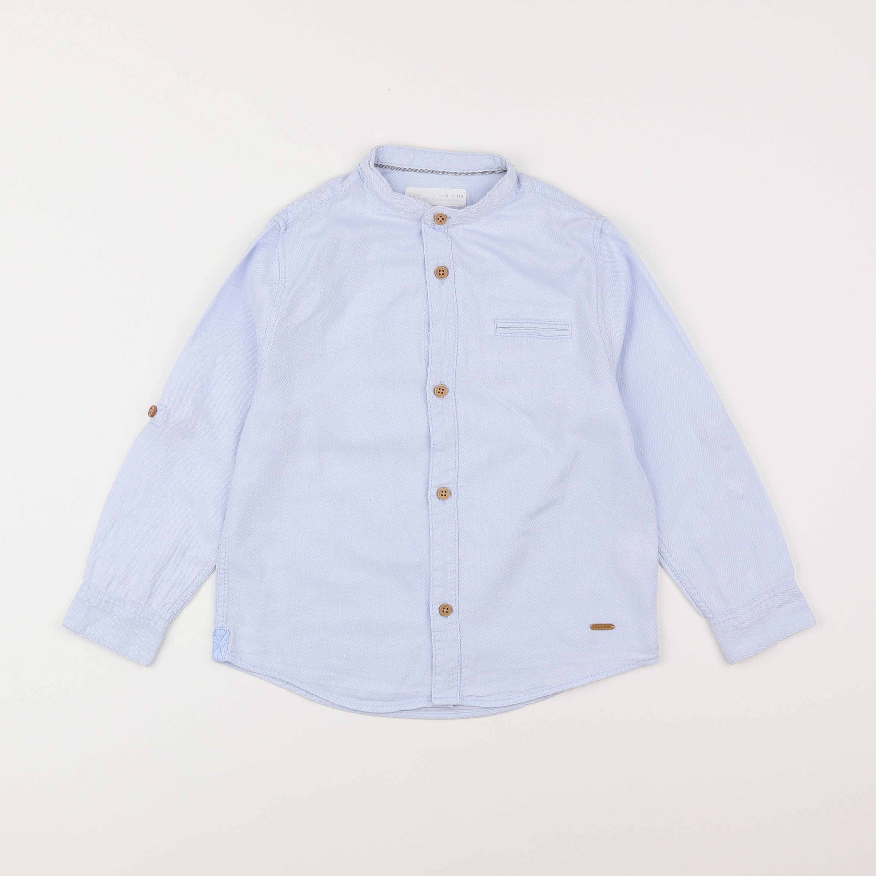 Zara - chemise bleu - 6 ans