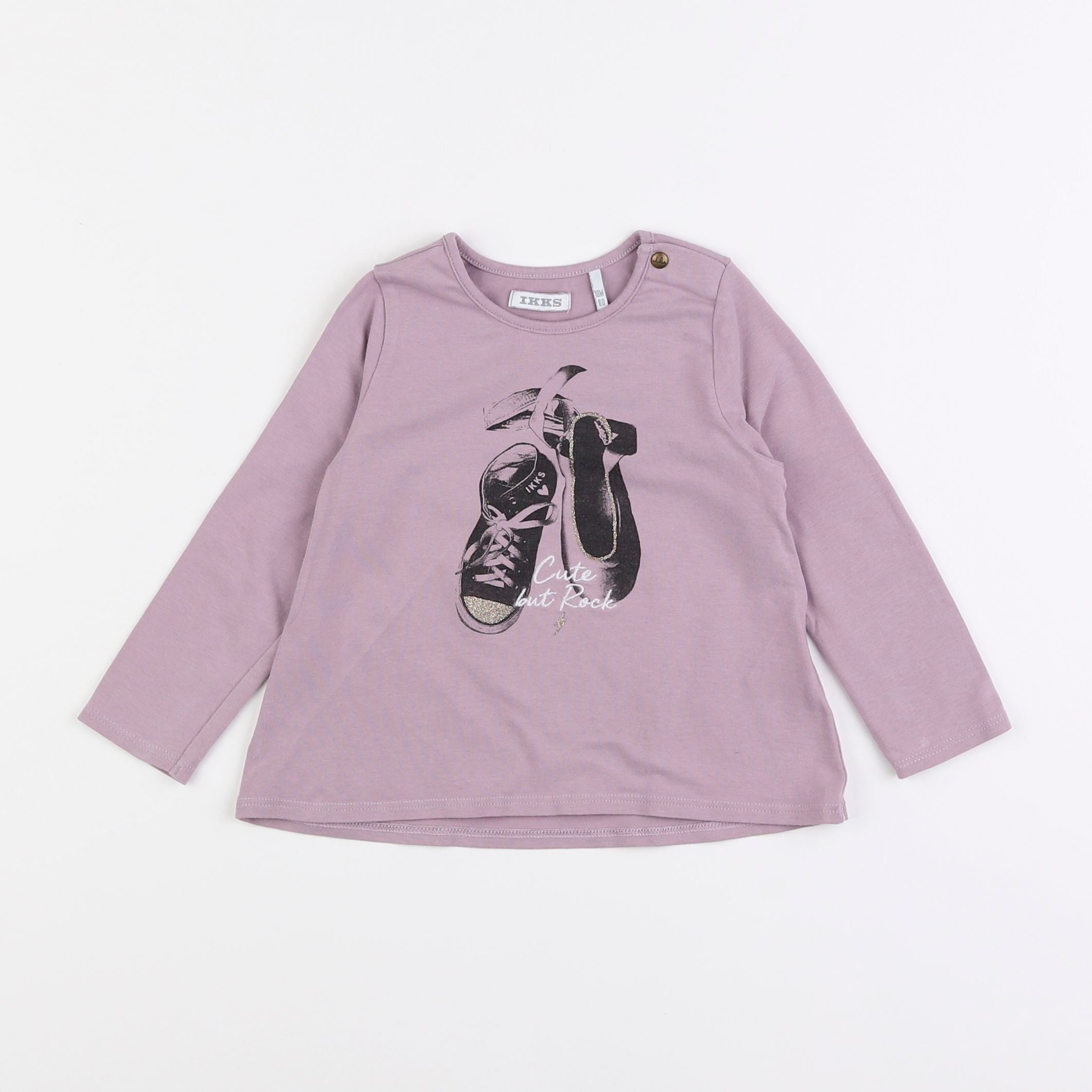 IKKS - tee-shirt violet - 18 mois