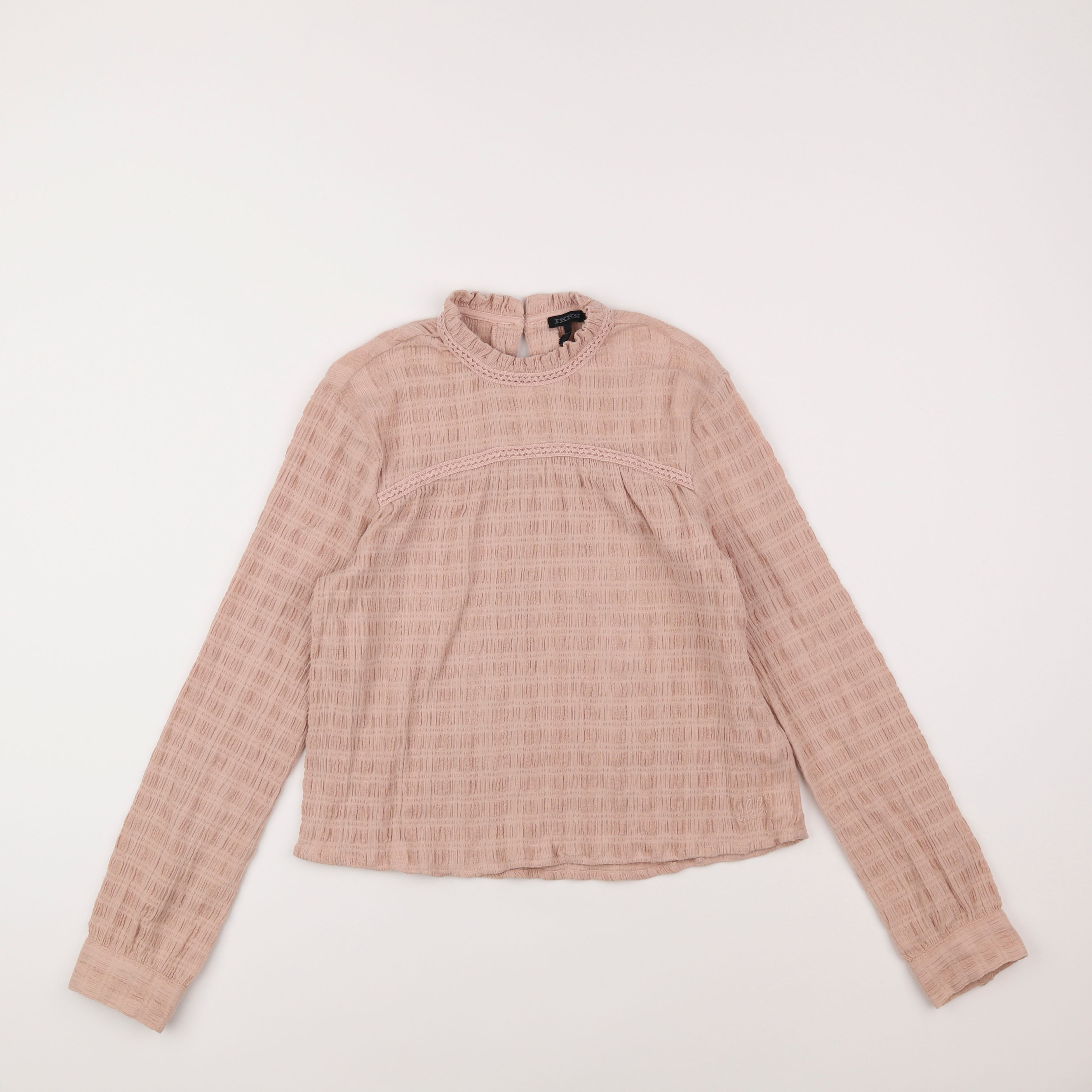 IKKS - blouse rose - 12 ans