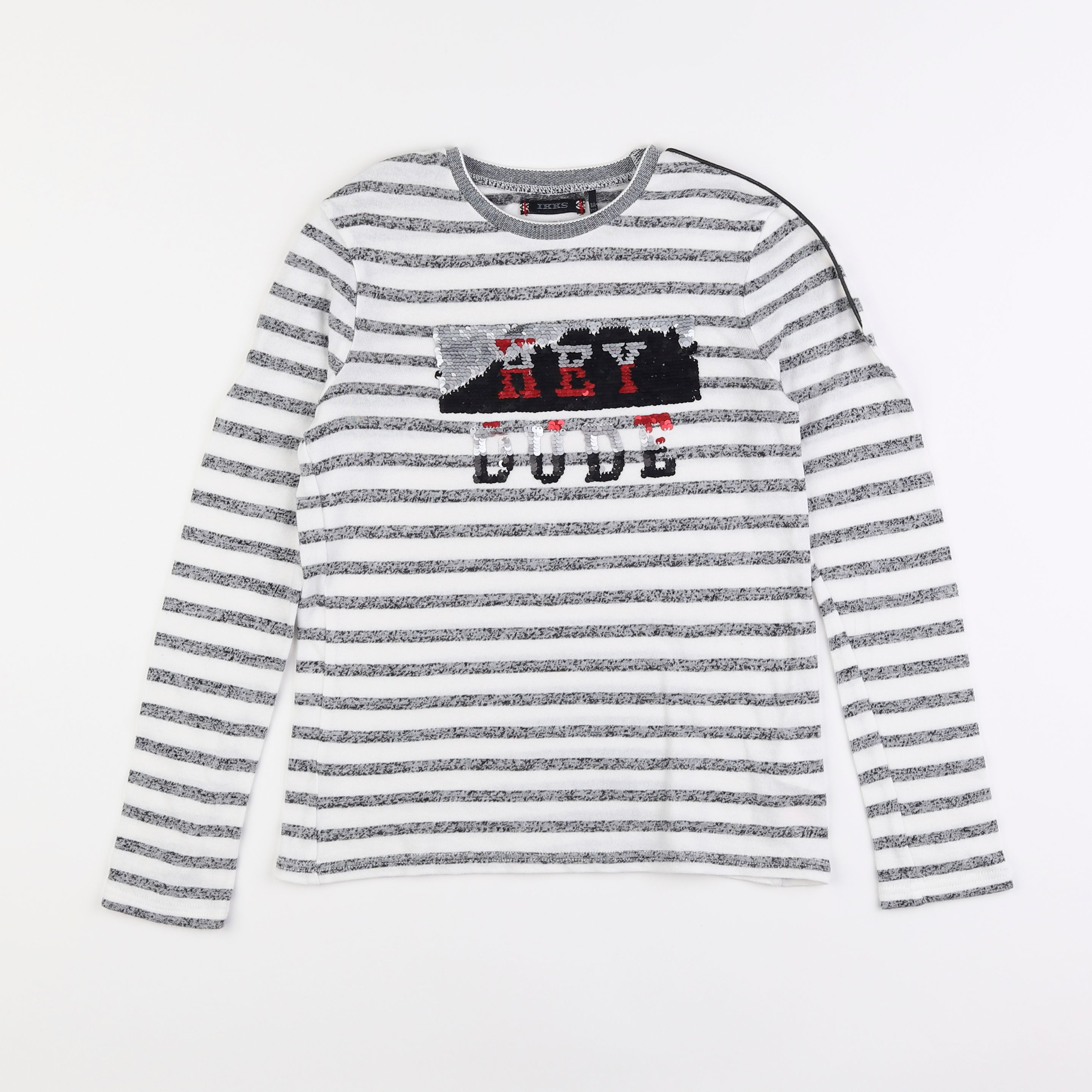 IKKS - pull blanc - 8 ans