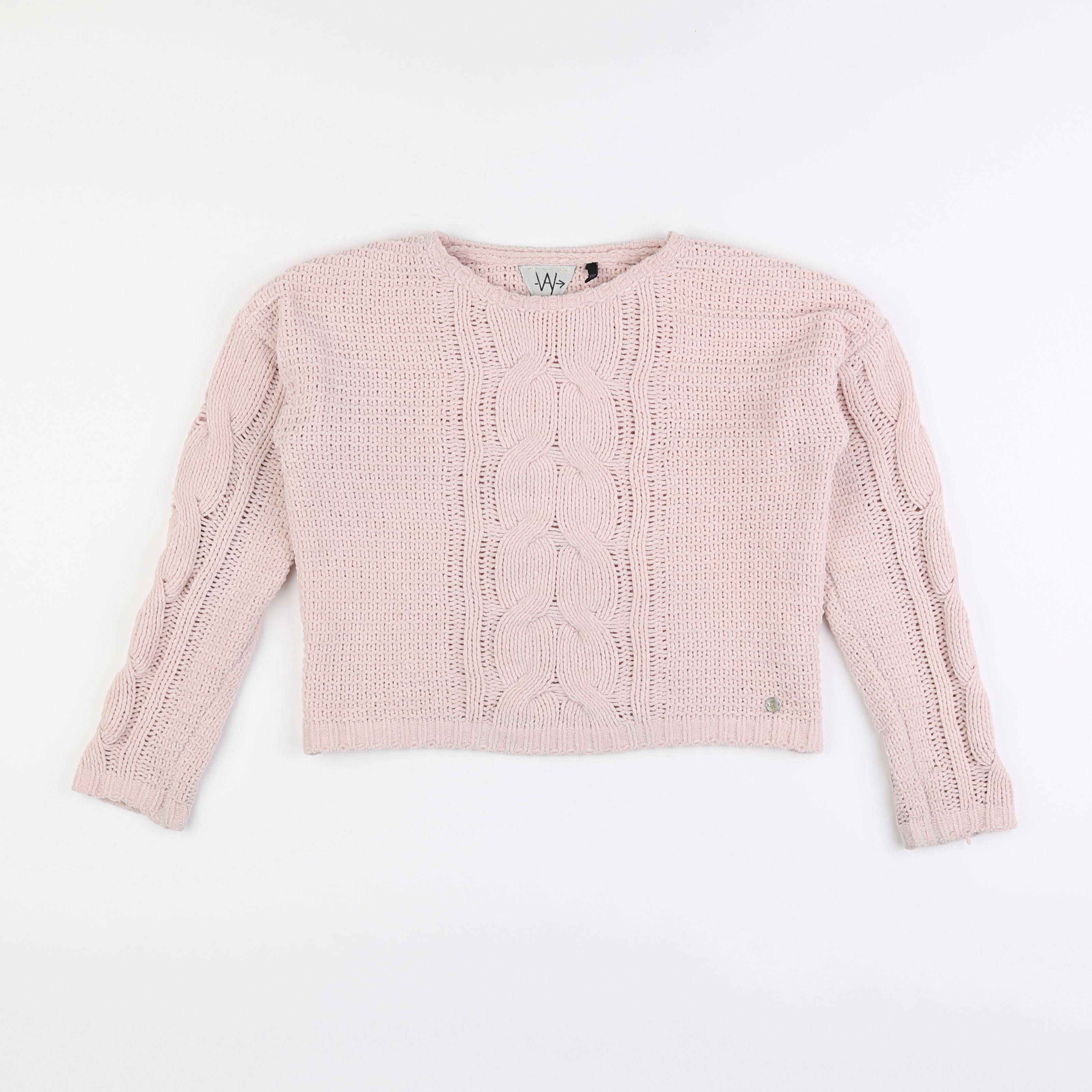 IKKS - pull court  rose - 10 ans