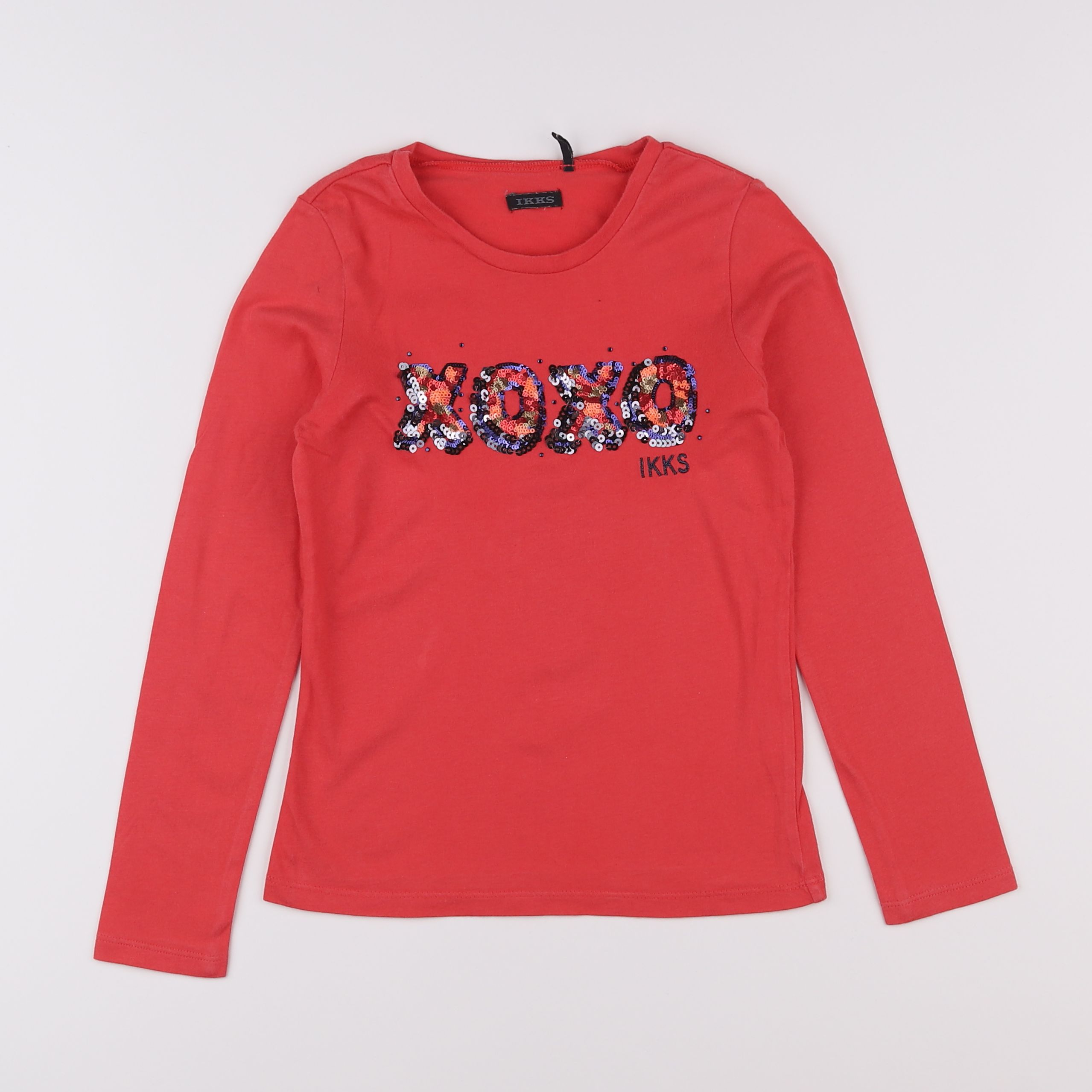 IKKS - tee-shirt rouge - 8 ans