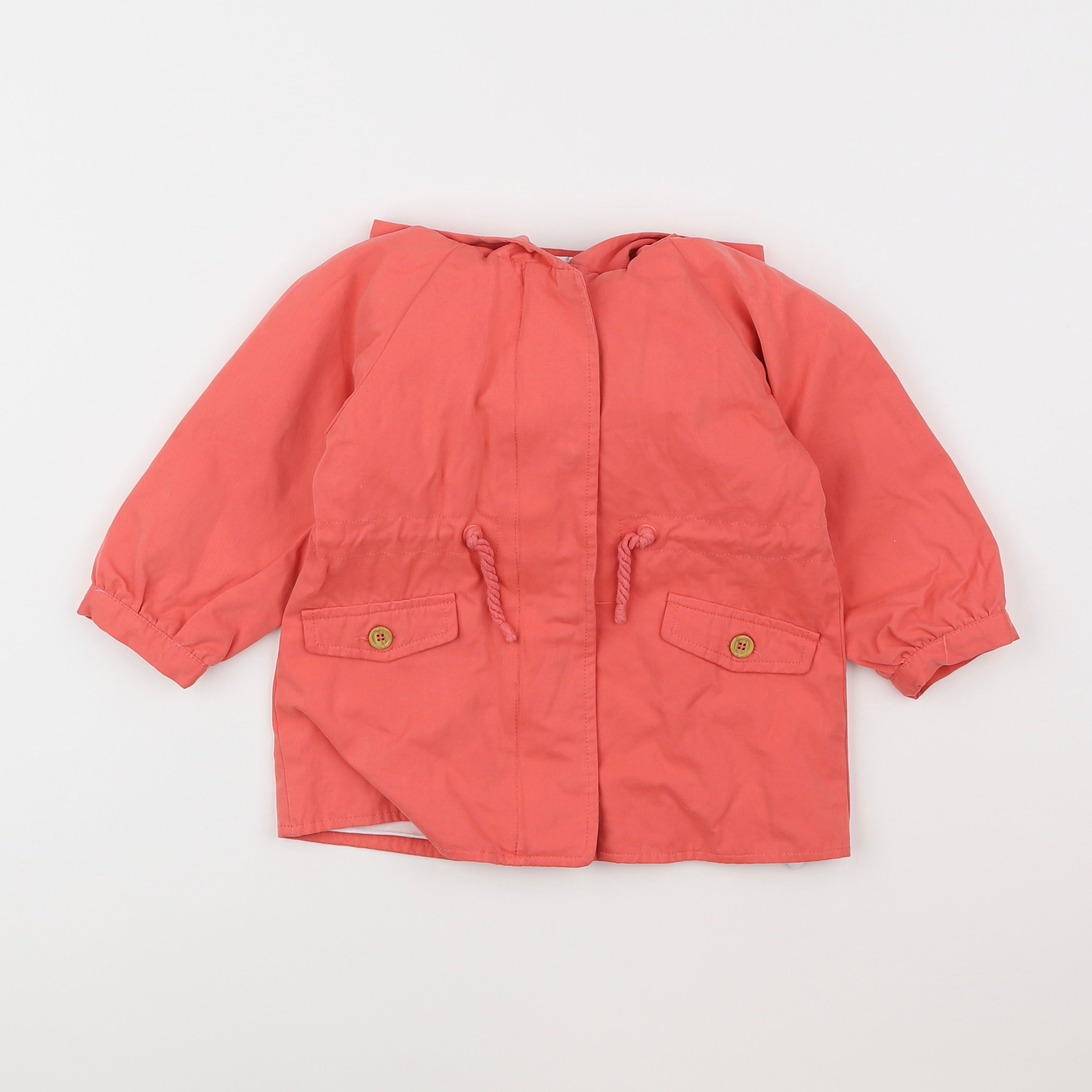 Vertbaudet - imperméable orange - 3 ans