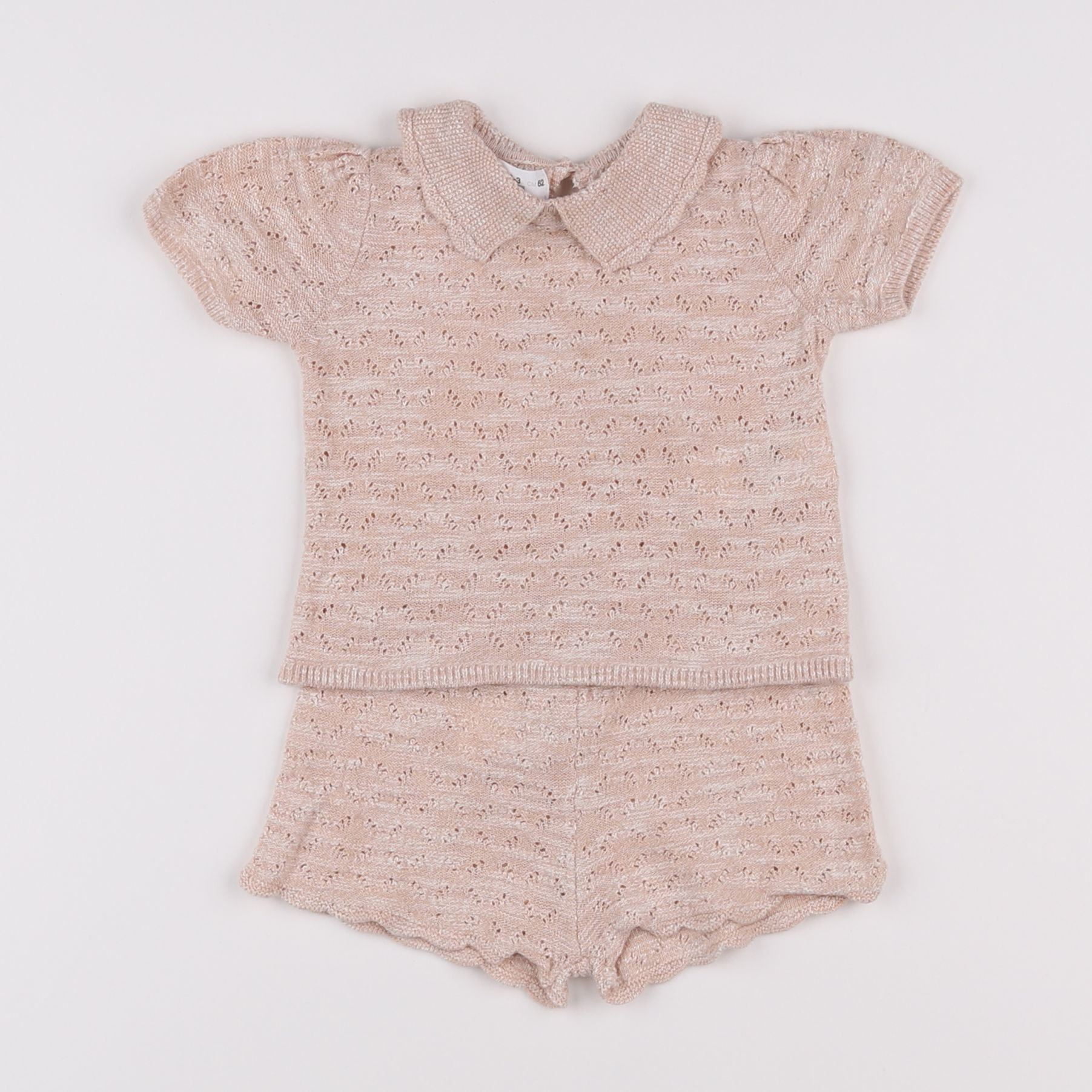 Zara - ensemble rose - 1/3 mois