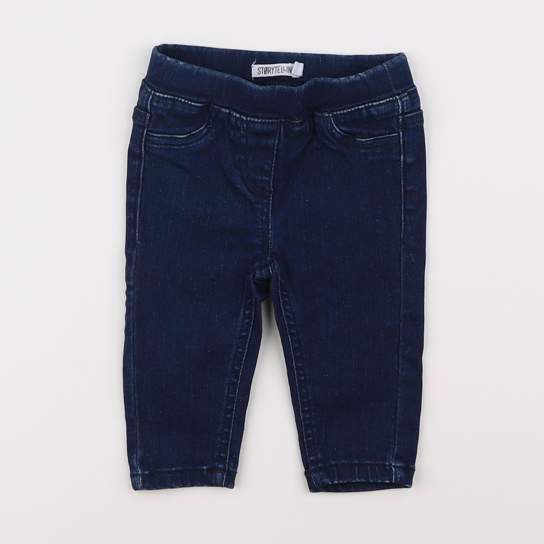 Storytelling - jegging bleu - 6 mois