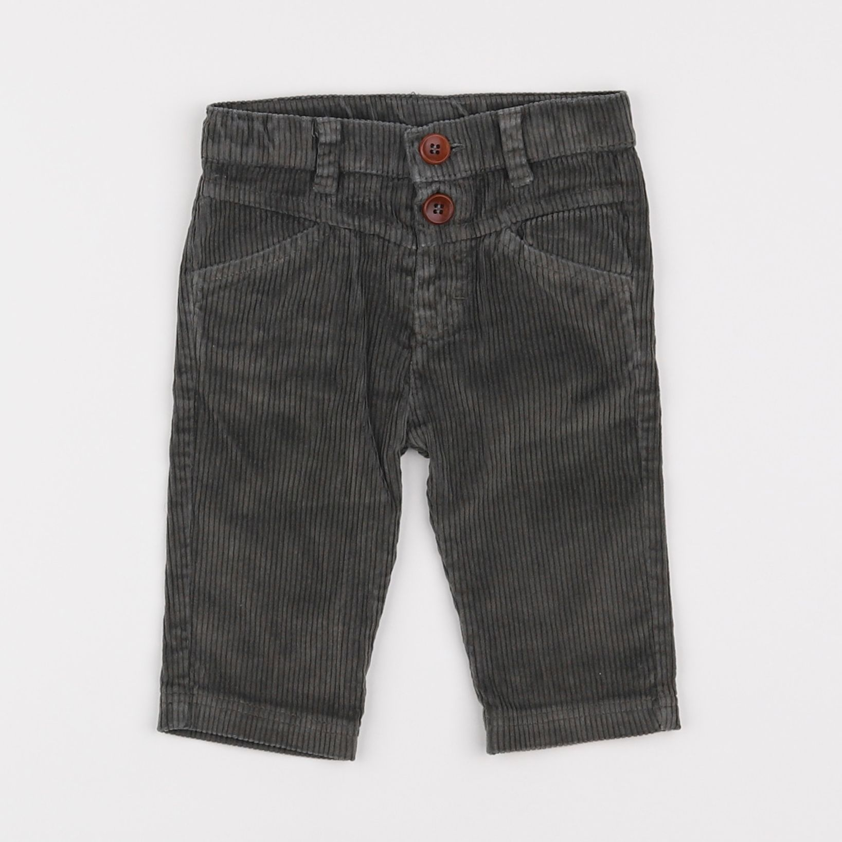 1+ In the family - pantalon gris - 6 mois