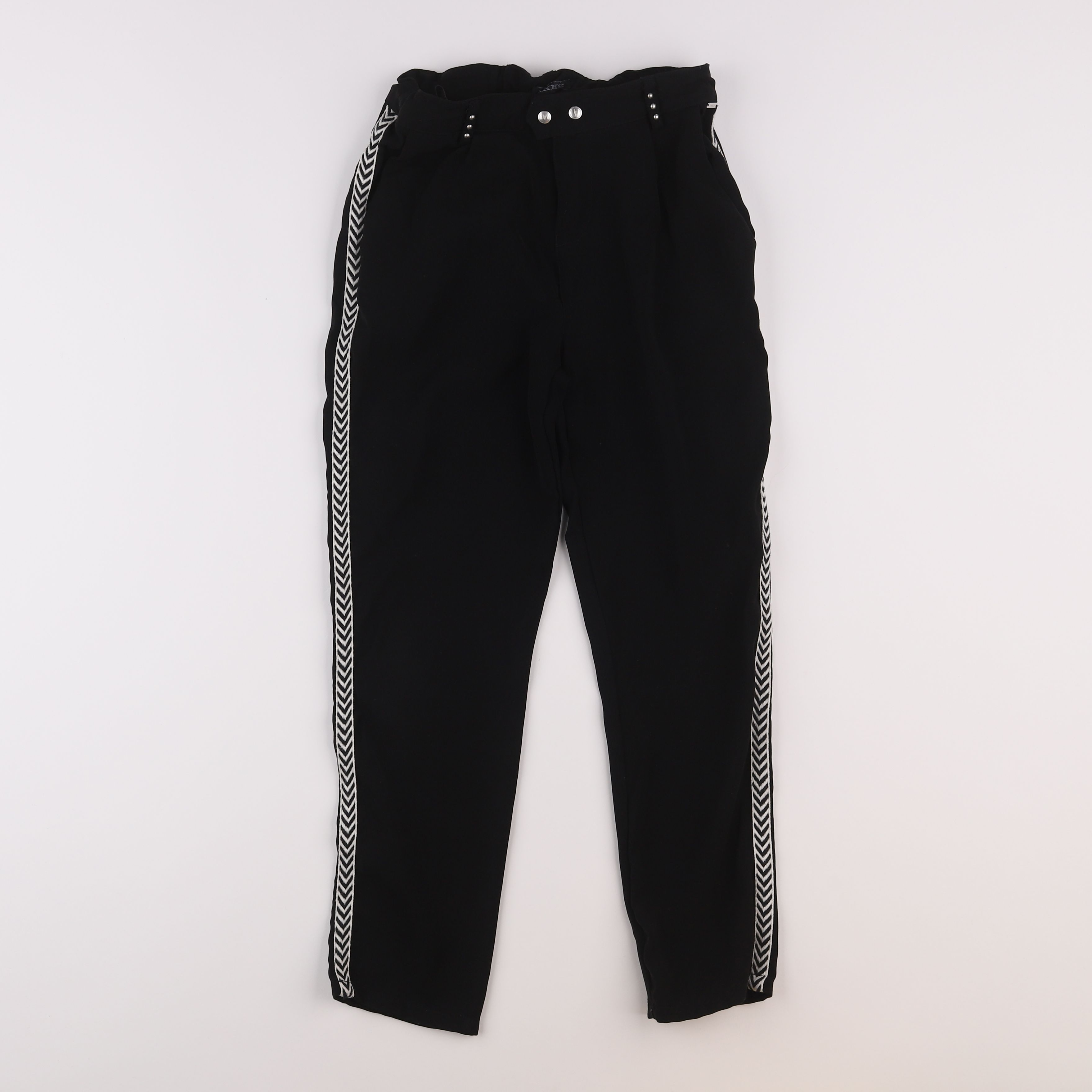 IKKS - pantalon noir - 9/10 ans