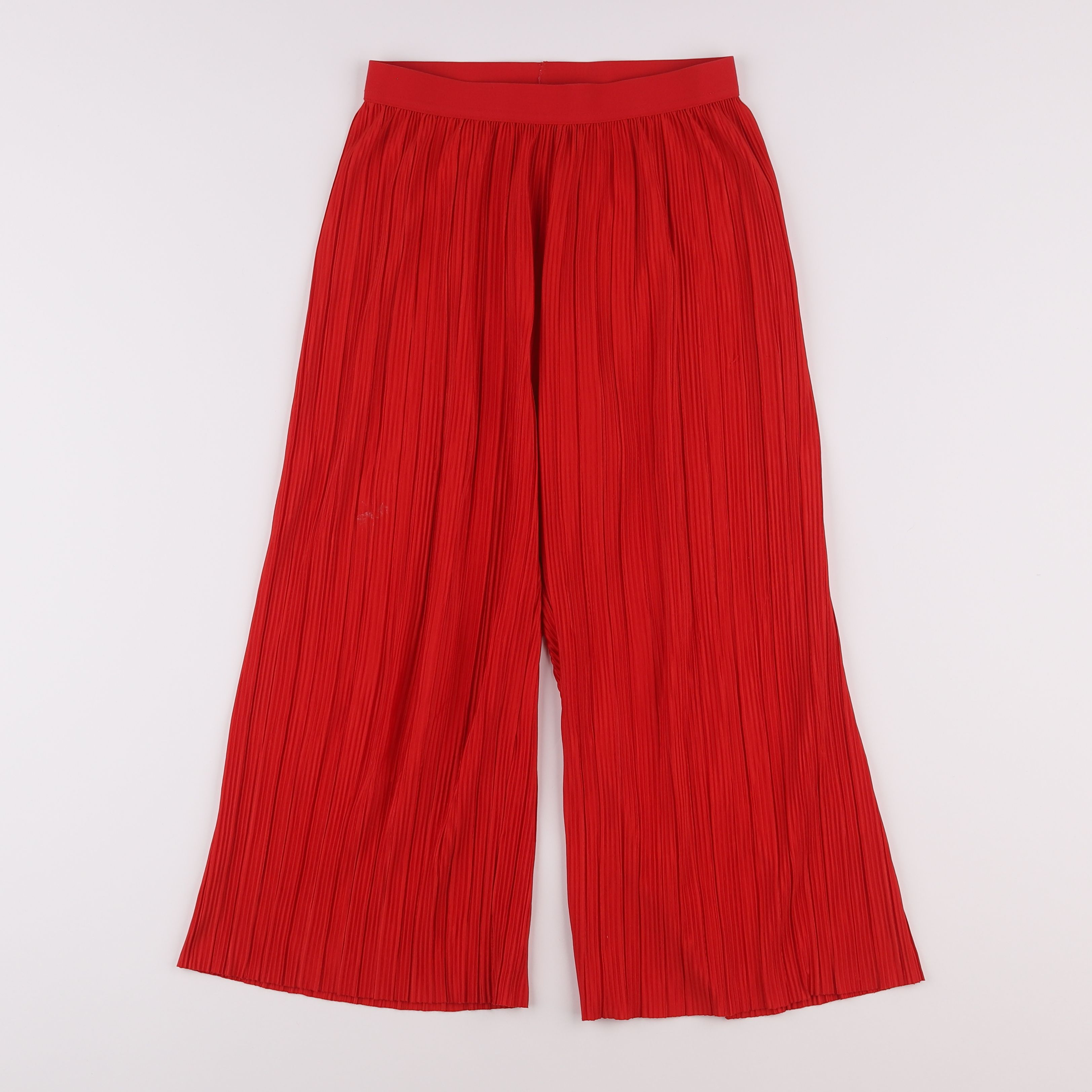 H&M - pantalon rouge - 9/10 ans