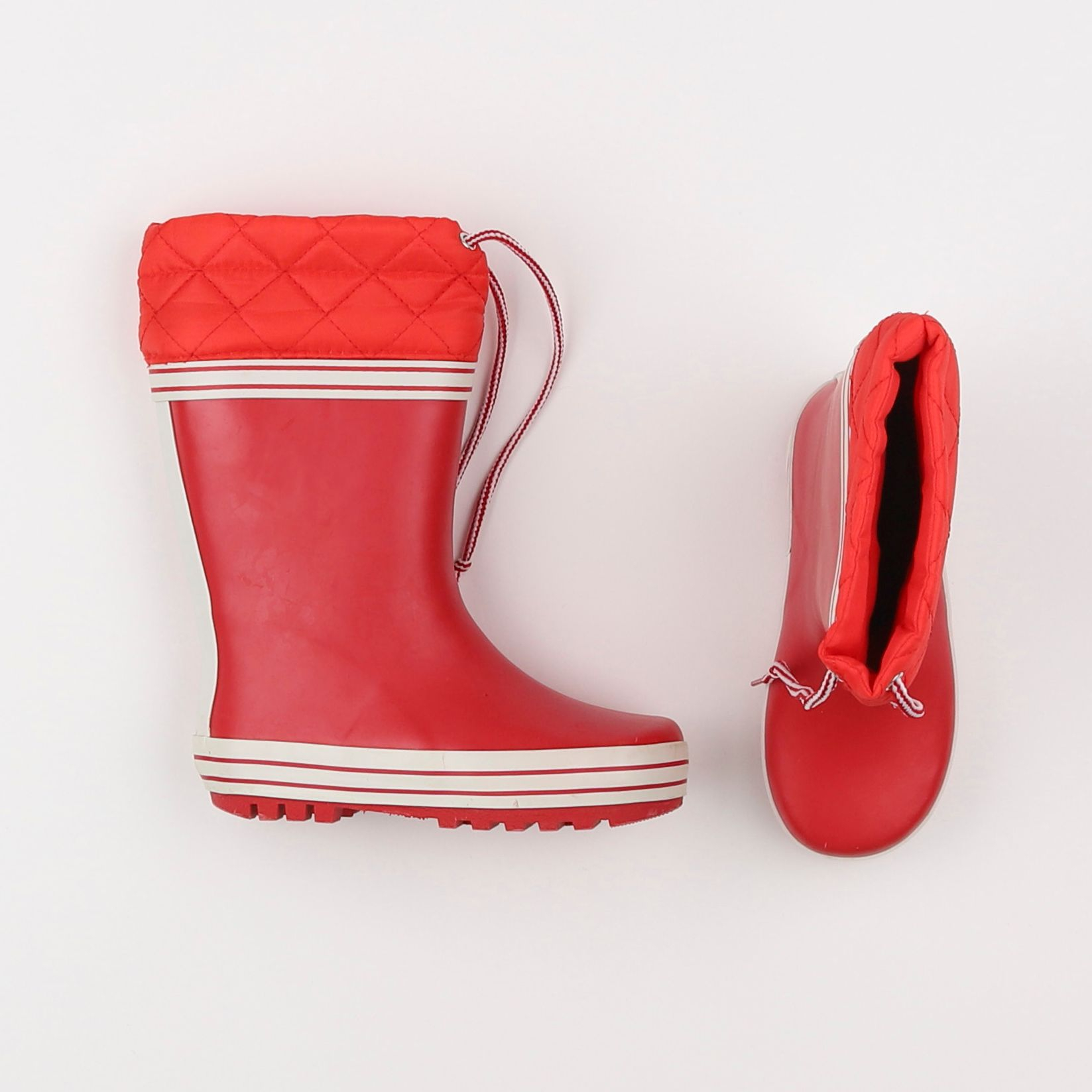 Vertbaudet - bottes rouge - pointure 26