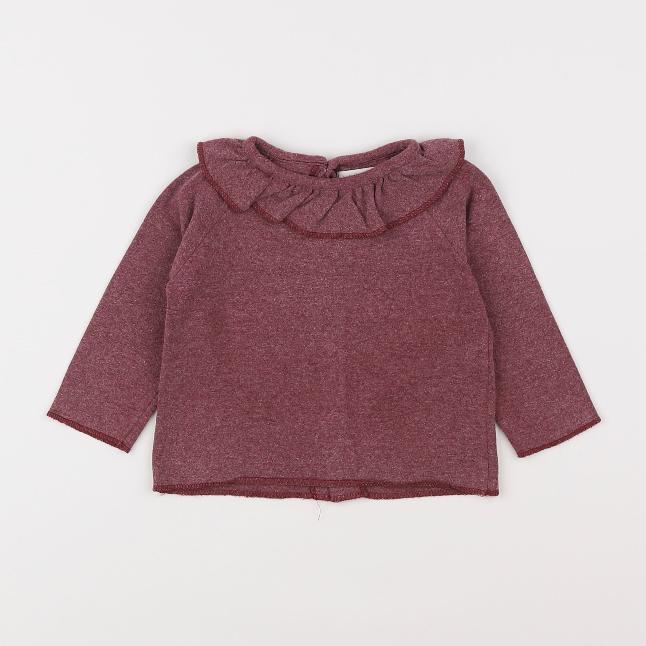 1+ In the family - tee-shirt violet - 12 mois