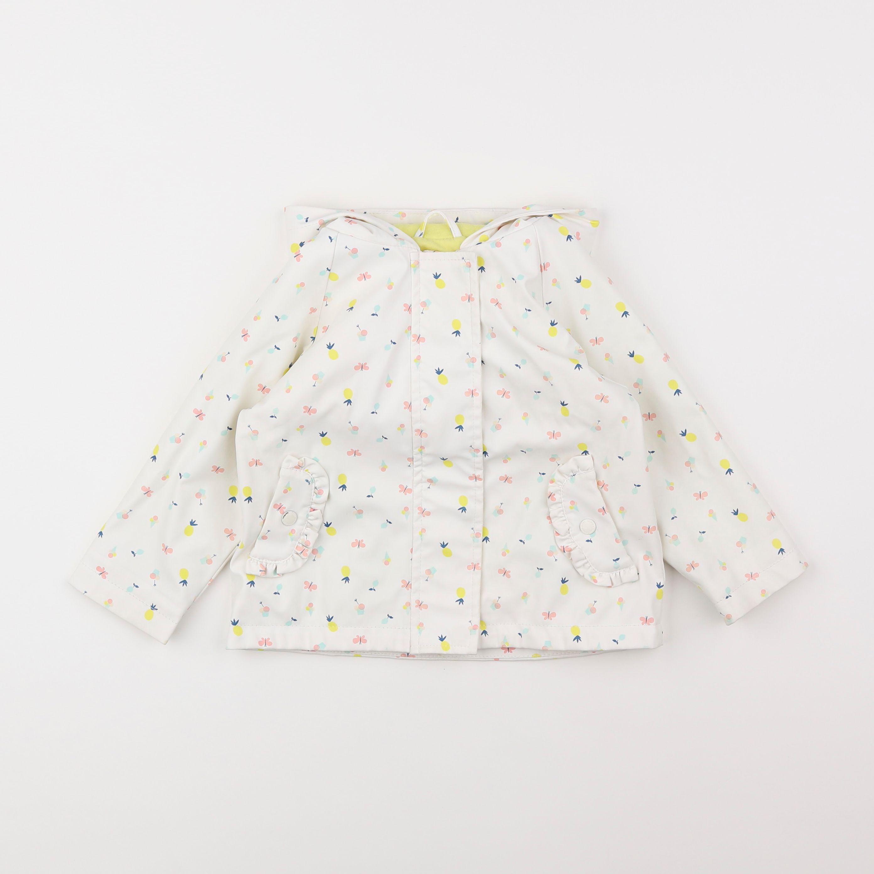 Vertbaudet - imperméable multicolore - 2 ans